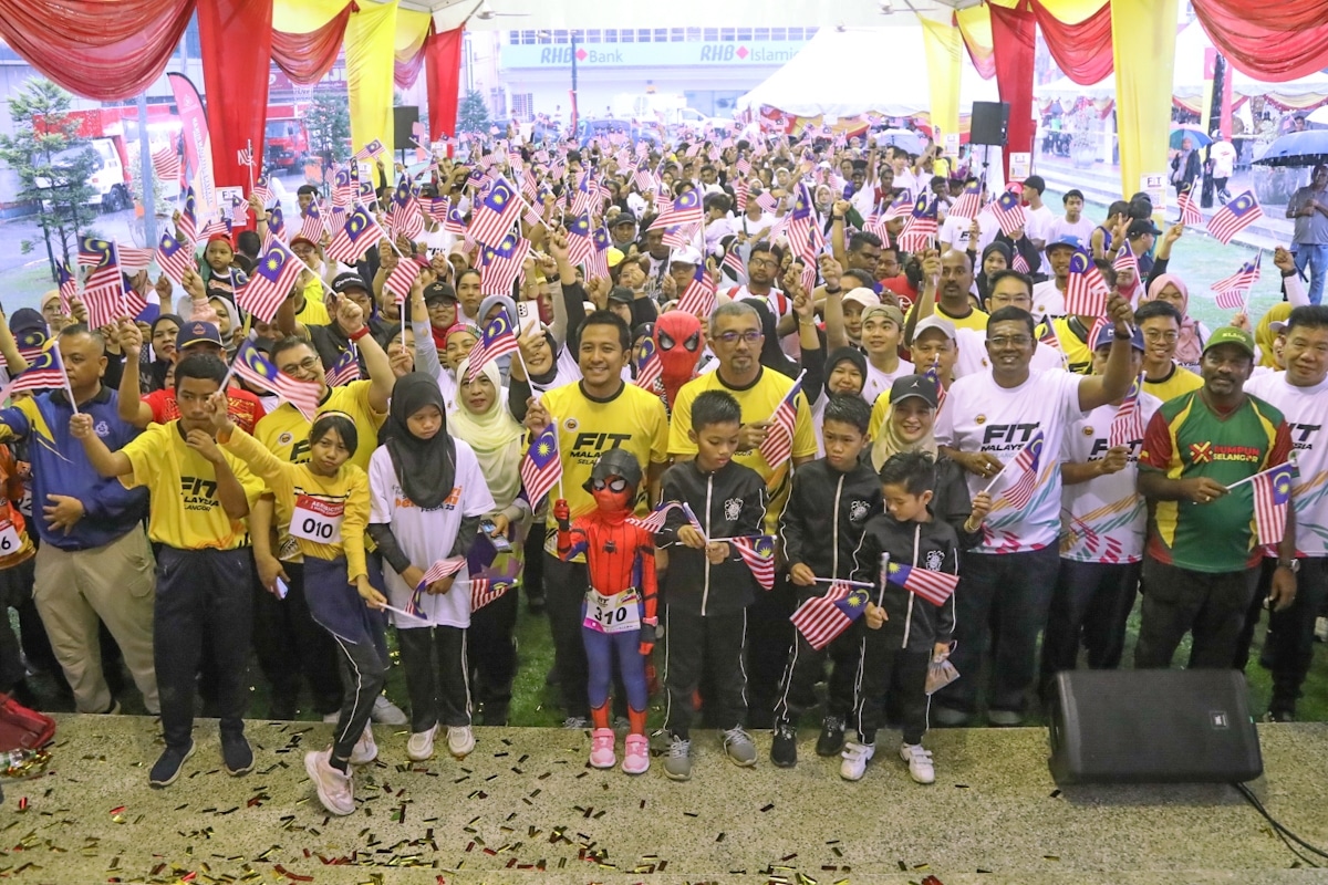 Lebih 2,000 peserta sertai Fit Malaysia Selangor, galak gaya hidup sihat