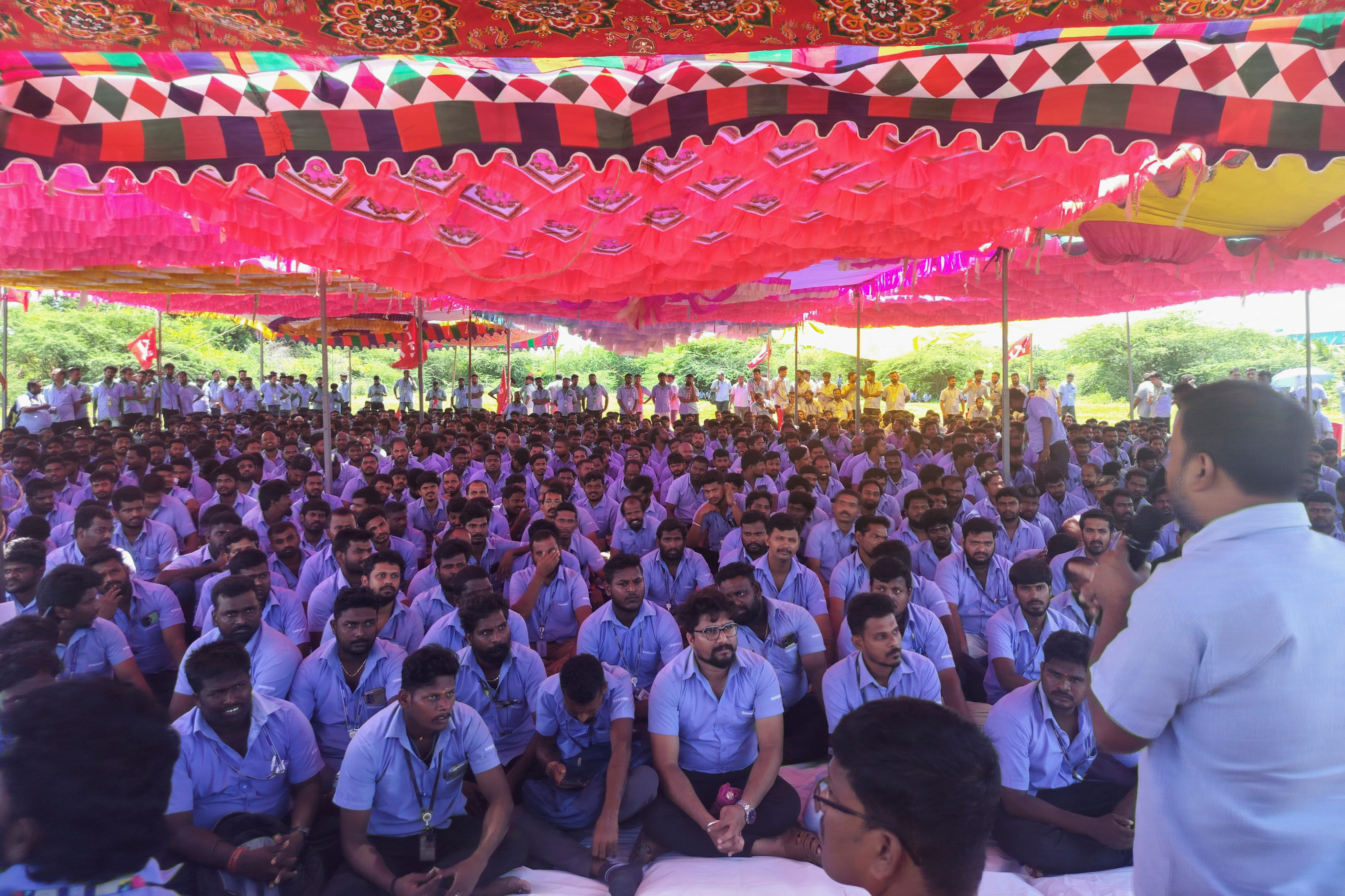 'No work, no pay,' Samsung warns striking Indian workers as row escalates
