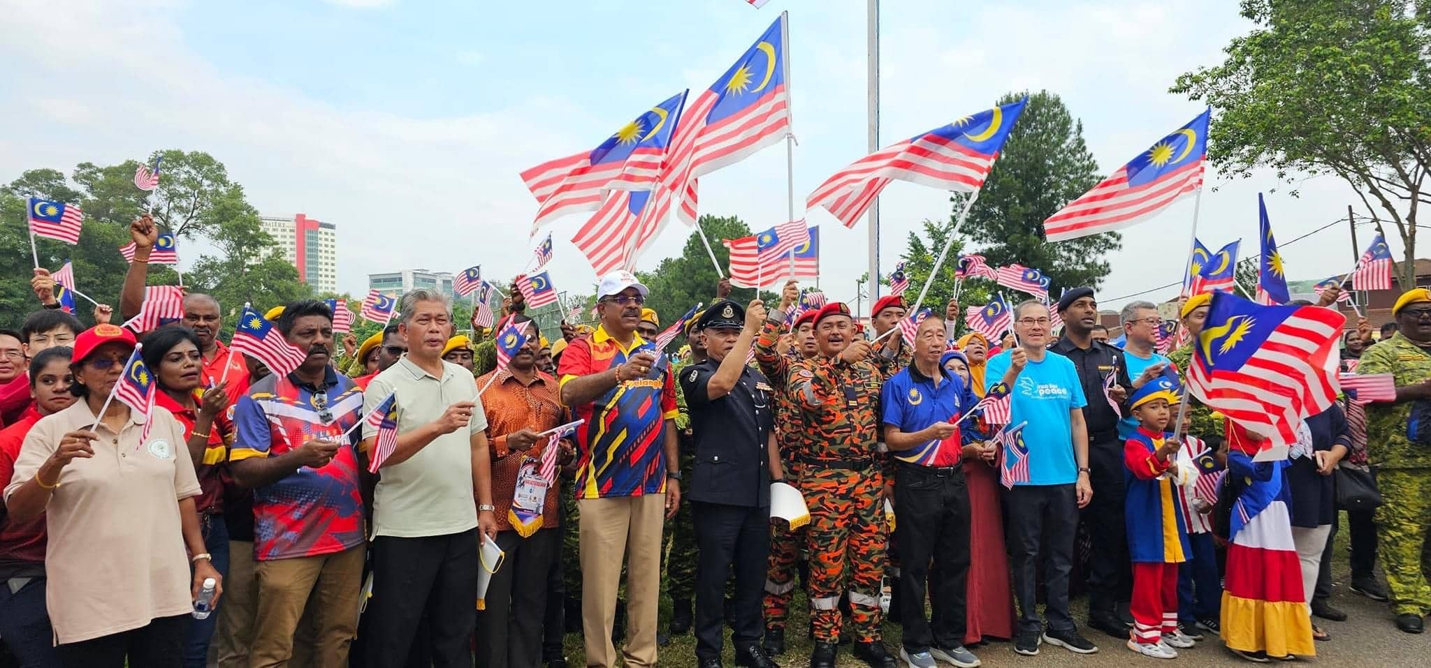 Sambutan merdeka DUN Sentosa di lima lokasi, tingkat perpaduan masyarakat
