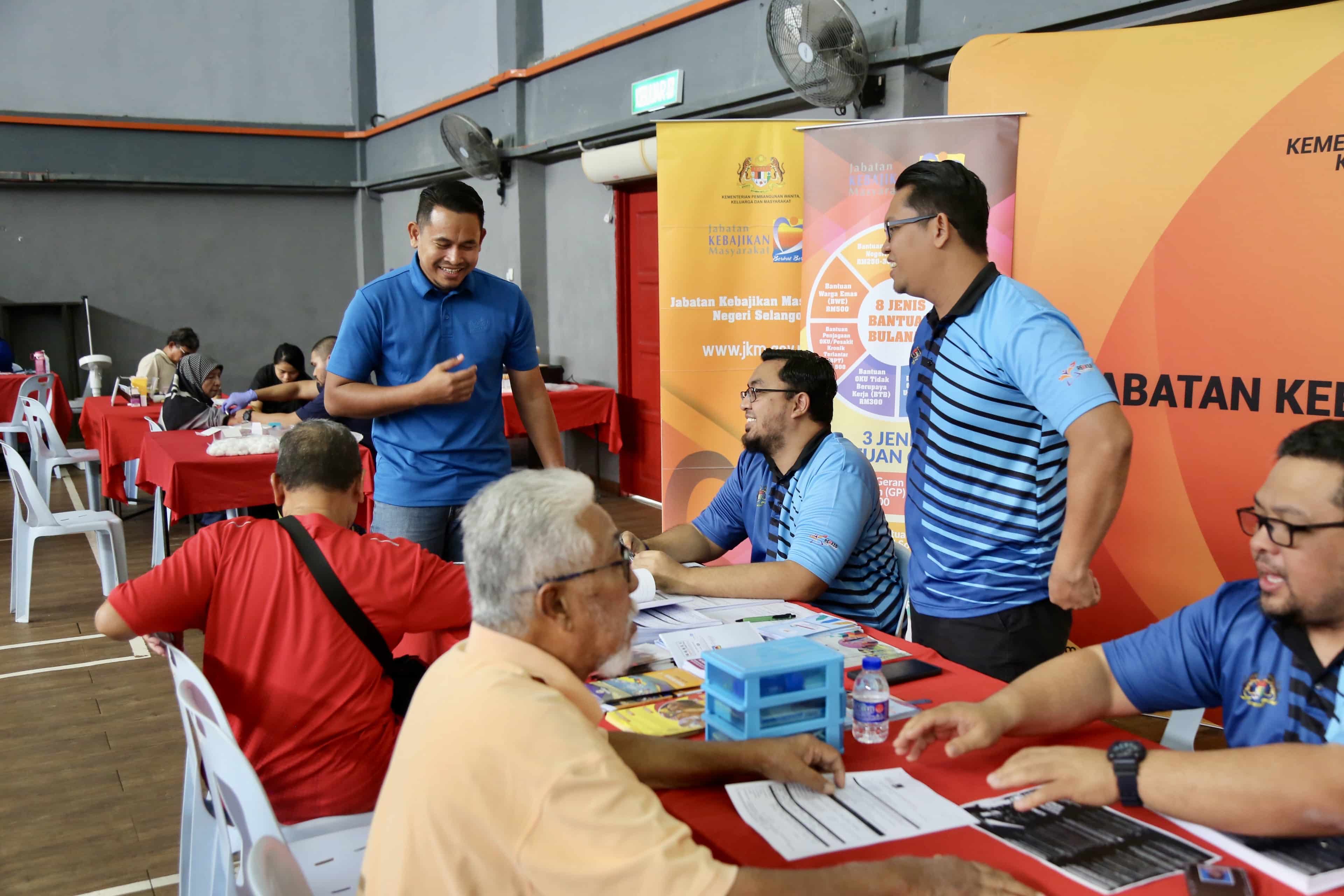 Warga emas manfaat program pemeriksaan kesihatan percuma DUN Batu Tiga