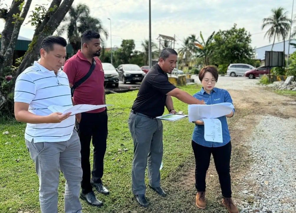 士拉央市会拨170万全面提升  潘佩玲：宜信花园草场将焕然一新