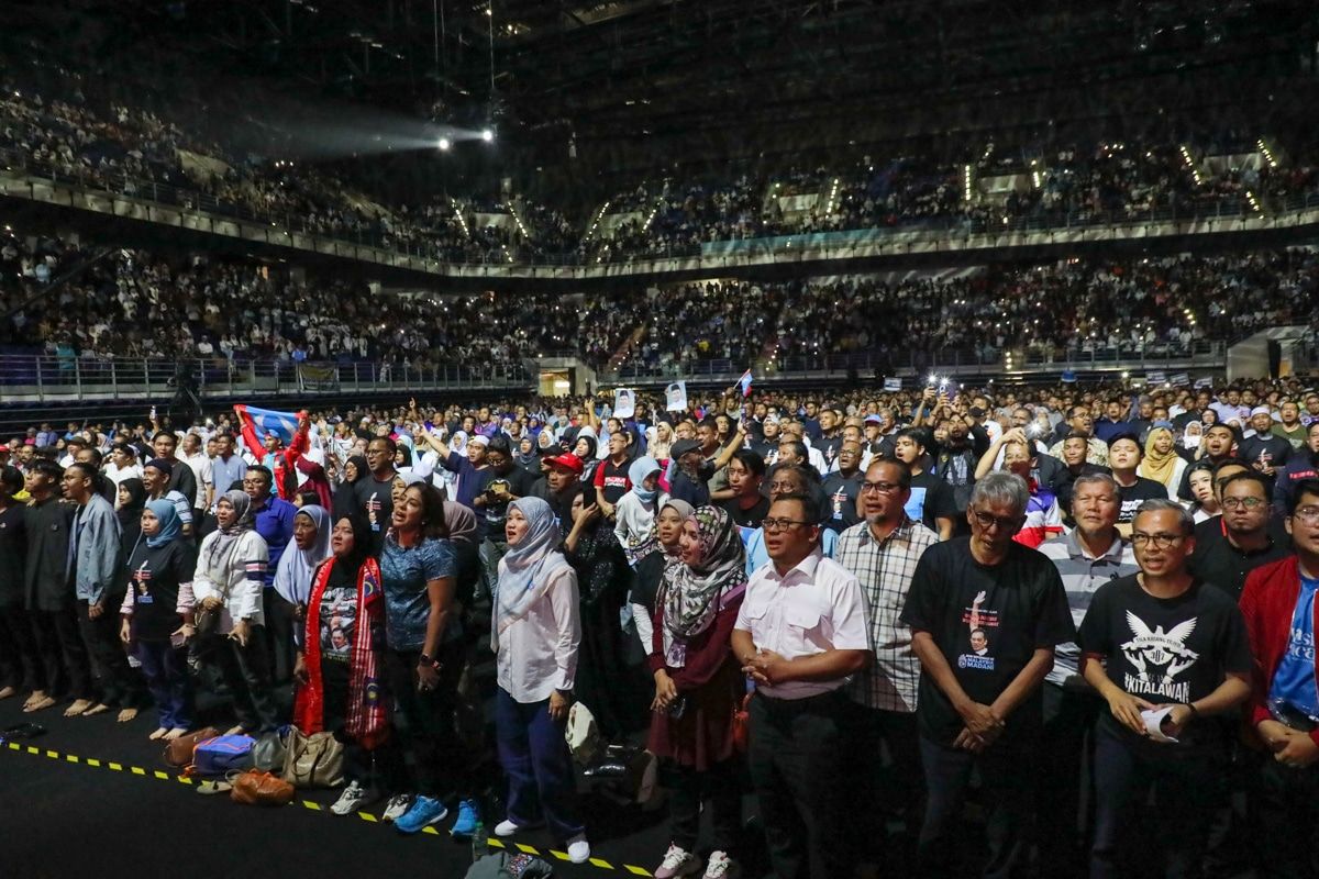 “人民之声”集会纪念安华奋斗事迹  数千名支持者到场响应