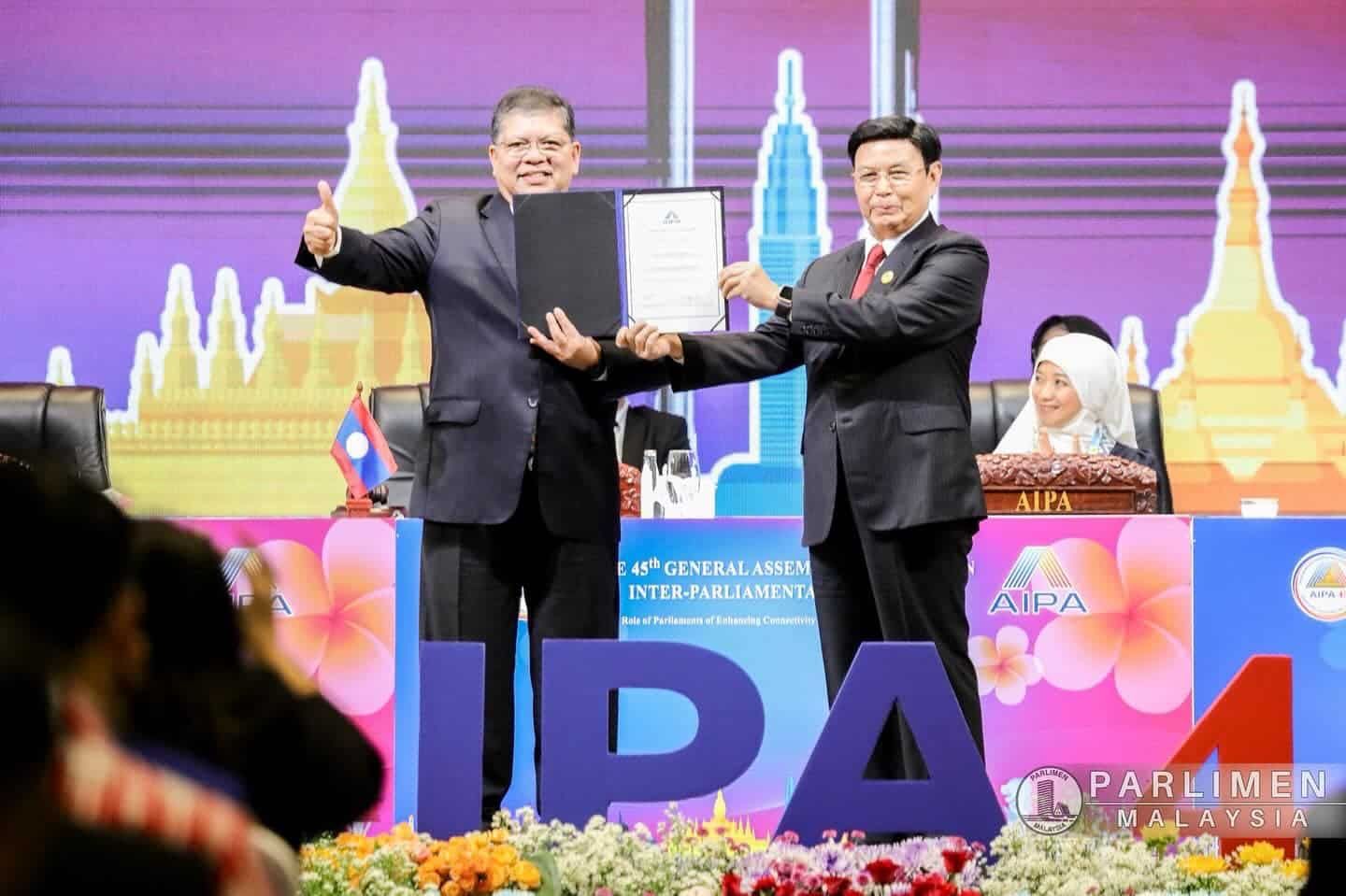 Selaku Presiden AIPA, Malaysia tekad utamakan ketersambungan Asean