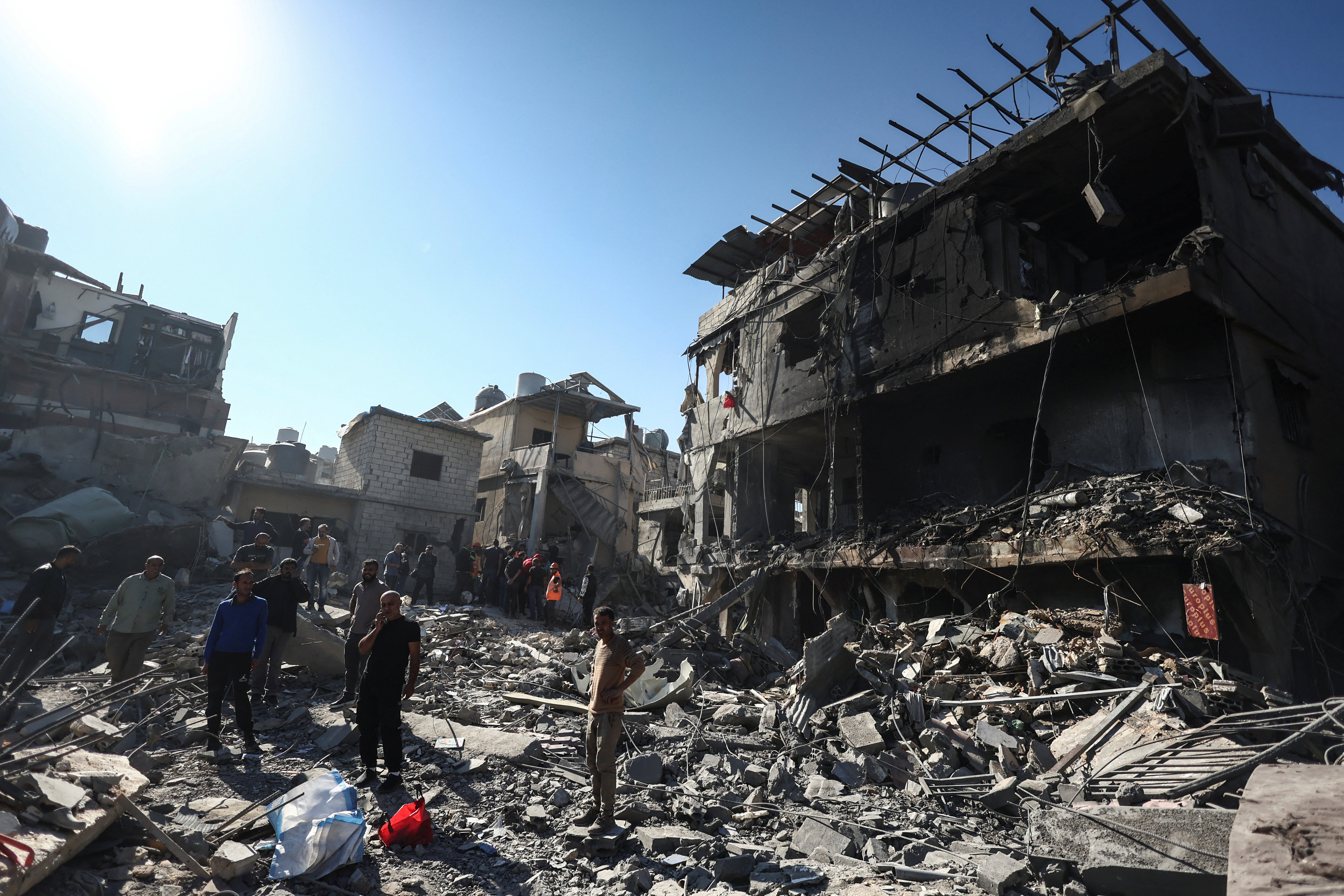 Four children among 18 killed after Israeli strike near Beirut hospital