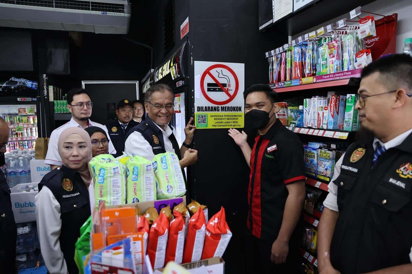 卫生部针对禁区吸烟 开逾9.8万罚单涉2450万令吉