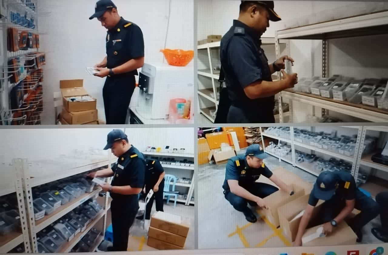霹雳贸消部取缔5场所 起市值逾2万冒牌手机配件及饰品
