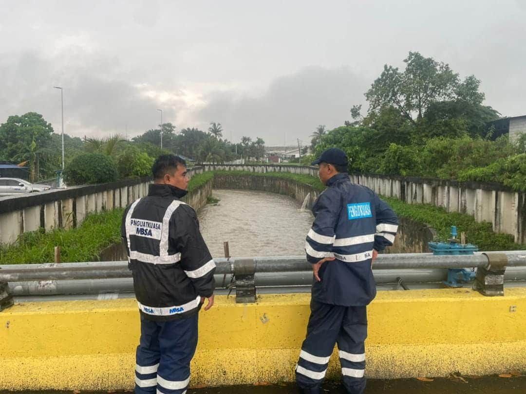 豪雨不断.莎阿南市厅加紧防范   吁民众留意水位保持警惕