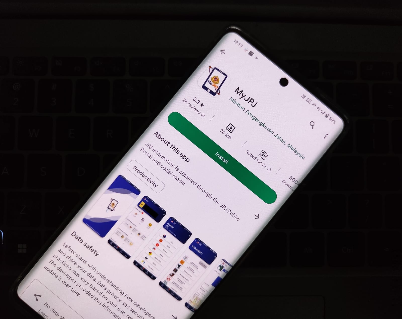 Use MyJPJ app to access documents for lost, damaged vehicles, flood victims told