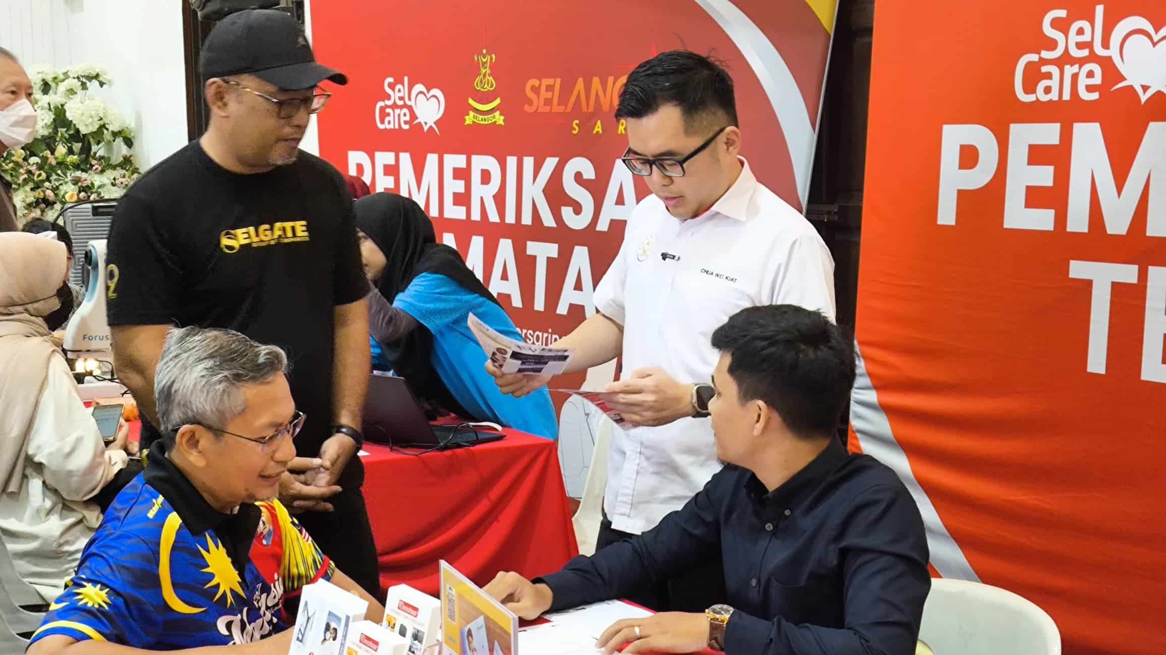 逾700万挠居民线上登记雪州免费体检  蔡伟杰：健康意识抬头预防疾病缠身