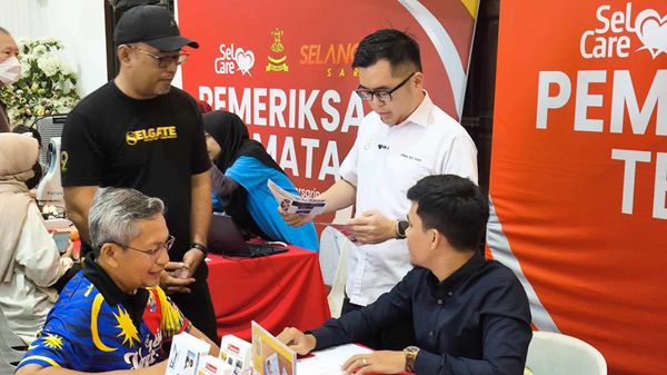 逾700万挠居民线上登记雪州免费体检 蔡伟杰:健康意识抬头预防疾病缠身