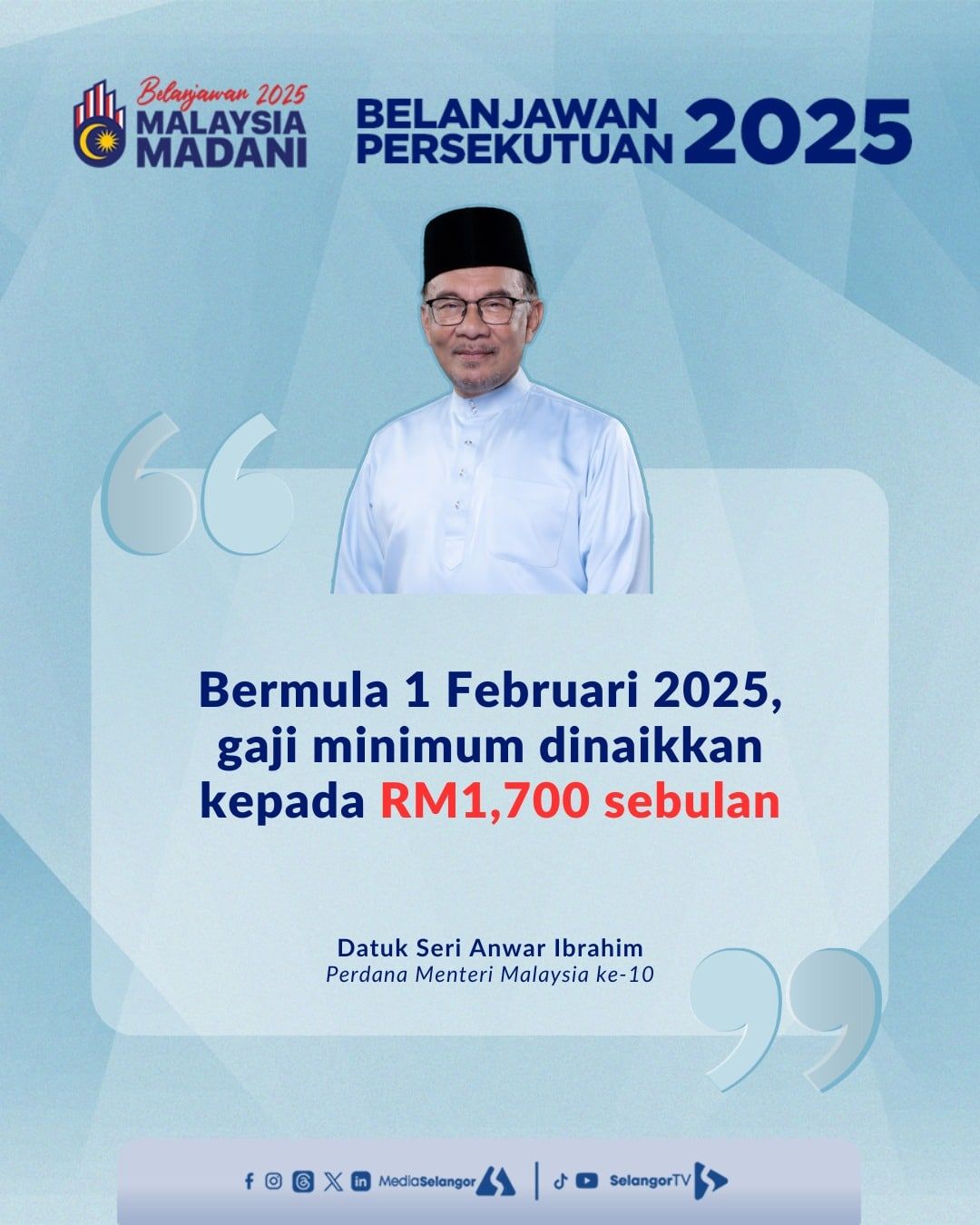 MTUC gesa majikan patuh gaji minimum RM1,700, elak eksploitasi pekerja