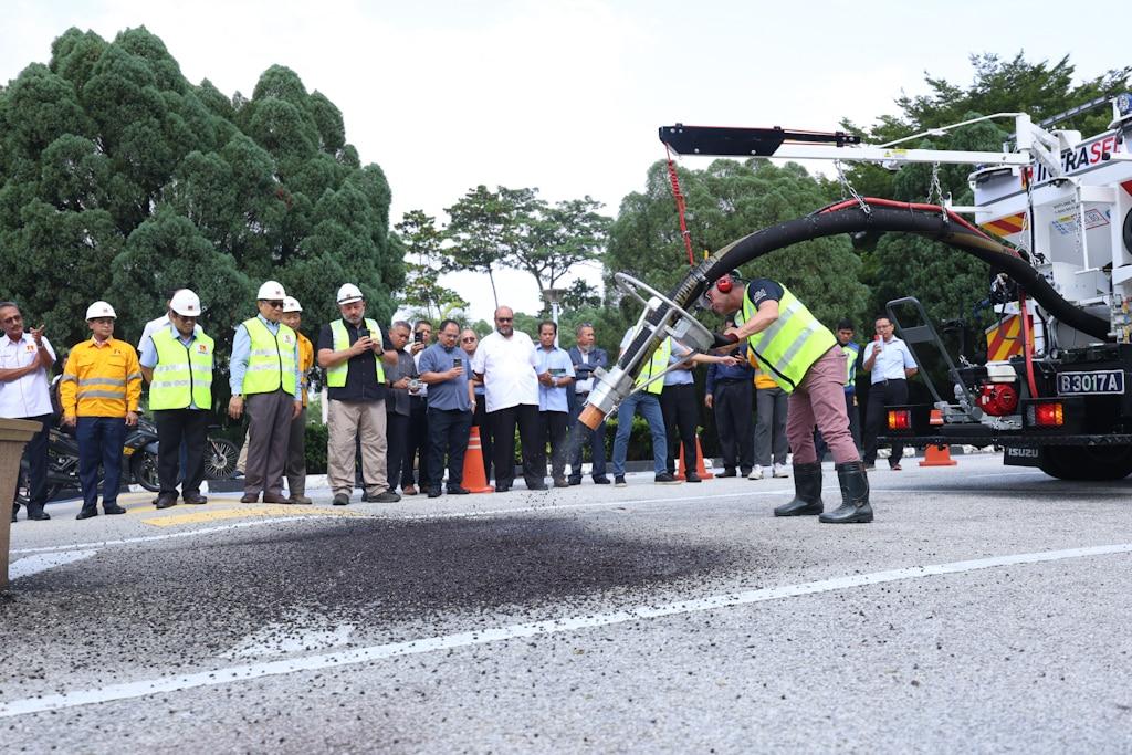 EXCO: Projek Turapan Mega capai 75 peratus, siap awal September