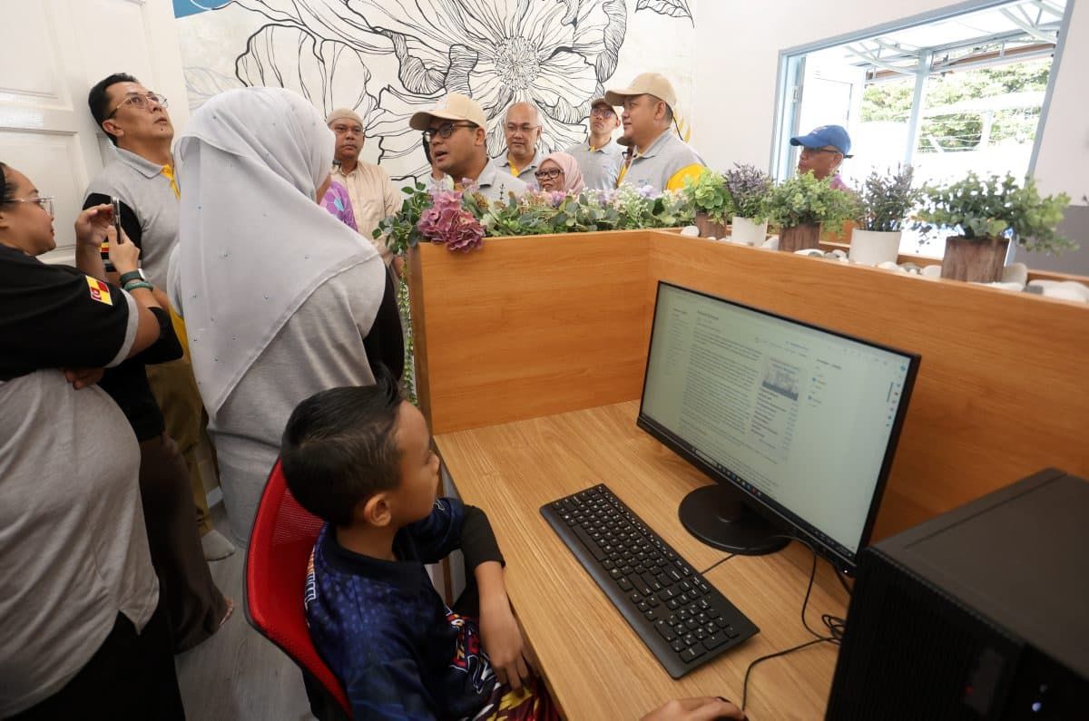 安邦迎来雪州乡区精明中心   完善设备及网络造福村民