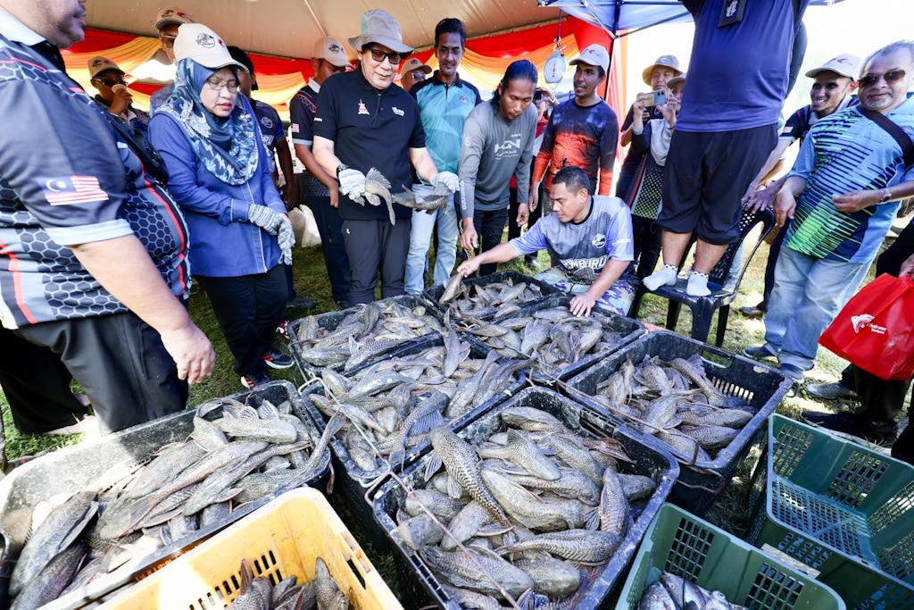 EXCO: Inisiatif buru ikan bandar raya diterus, pulih habitat spesies tempatan