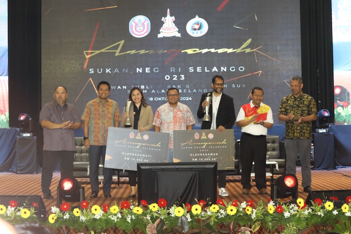 Atlet larian menara, tenpin boling dinobat Olahragawan, Olahragawati Selangor