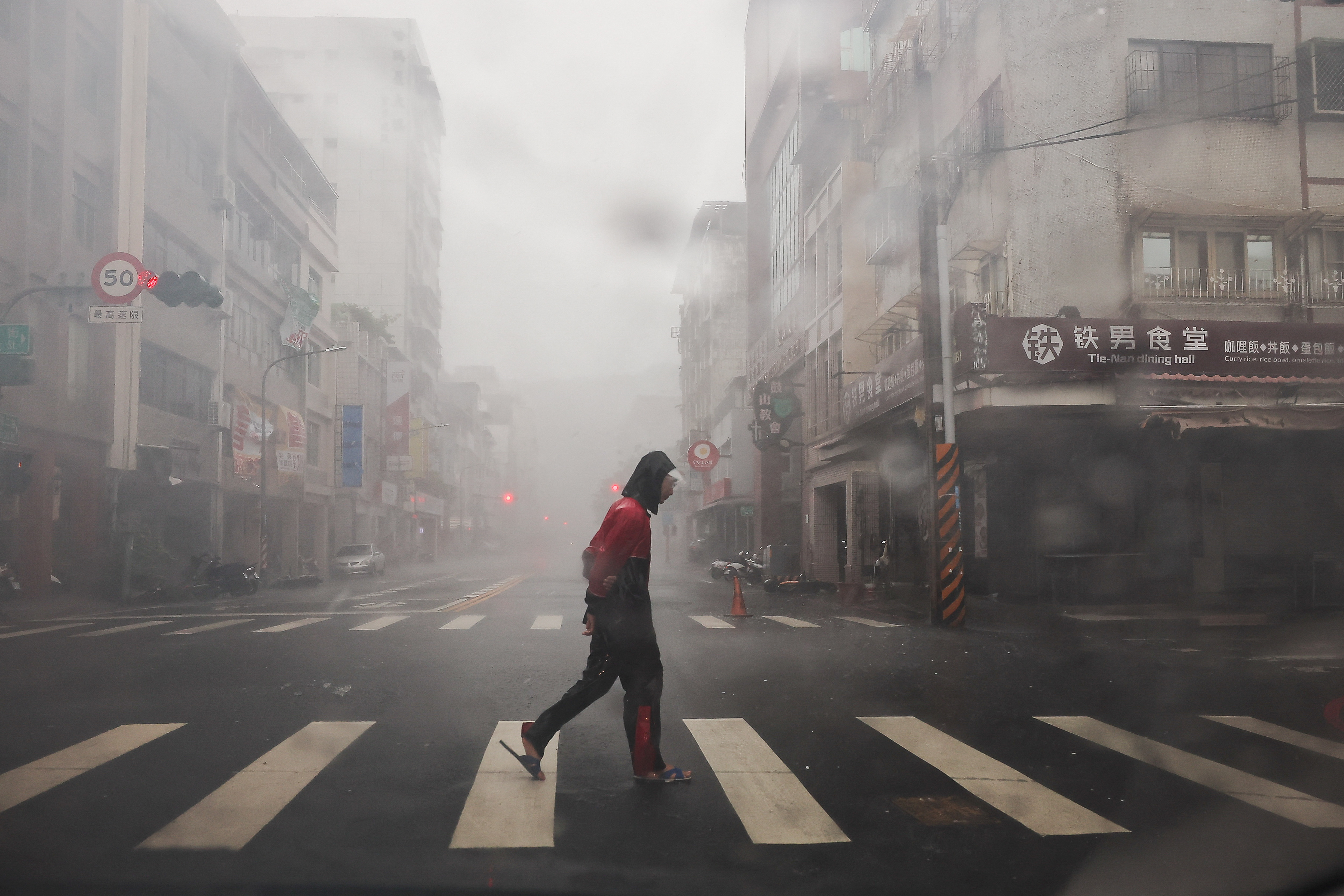 Taiwan girds for weakening Typhoon Krathon, shuts down for second day