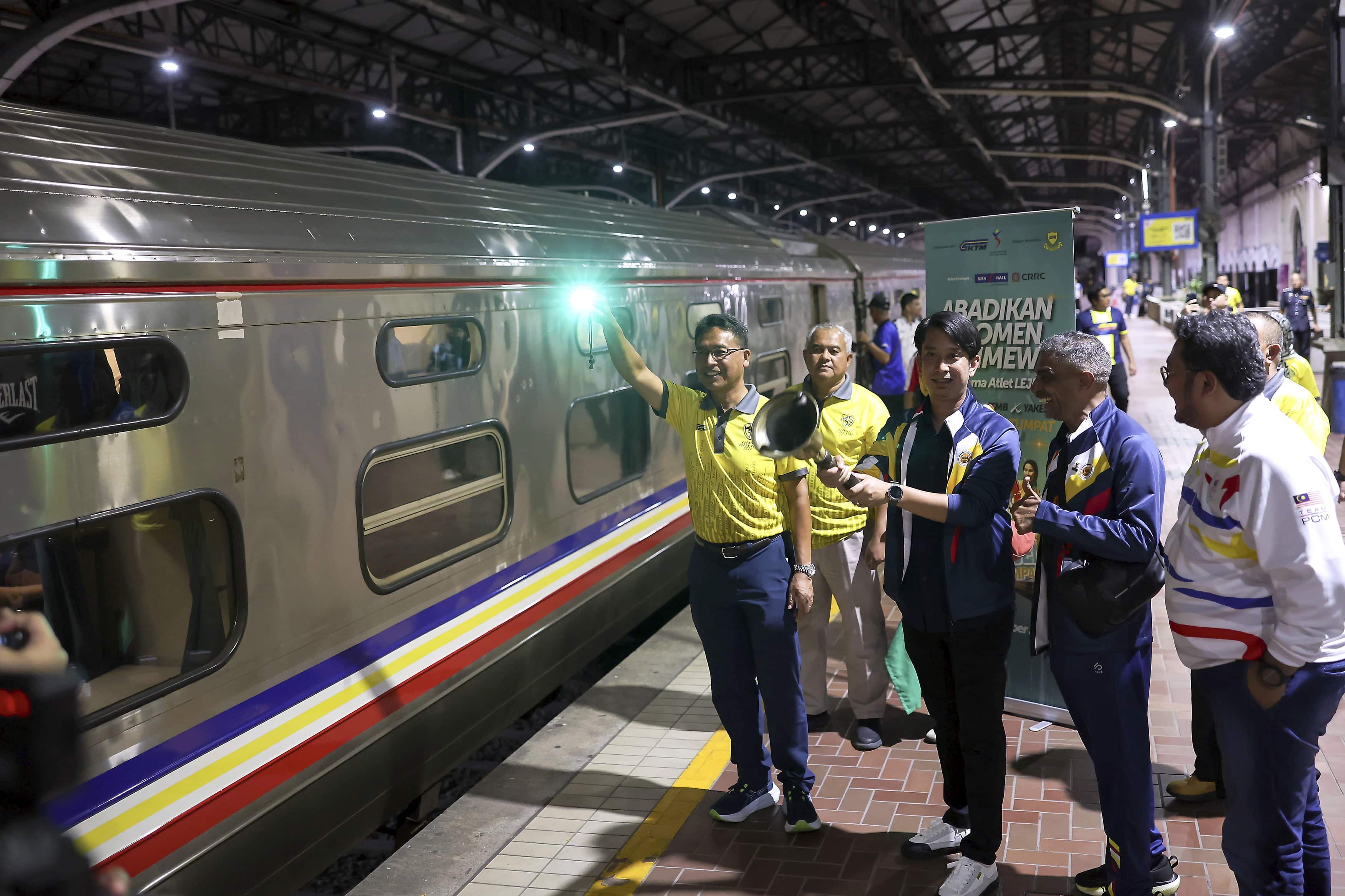 Malek Noor antara 30 lagenda sukan nikmati perjalanan KTMB KL-Tumpat