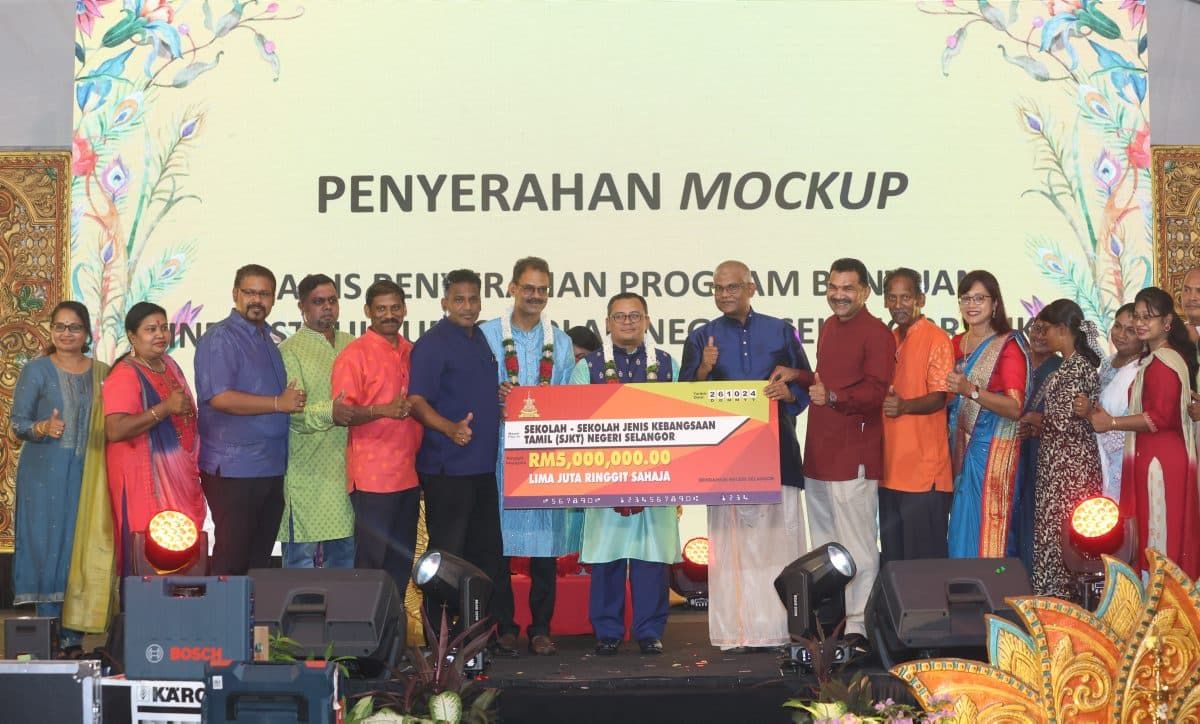 மாநில தமிழ்ப்பள்ளிகளுக்கு 2009 முதல் வெ.5.9  கோடி மானியம்- பேருந்துக் கட்டண உதவியாக வெ.78 லட்சம் வழங்கப்பட்டது