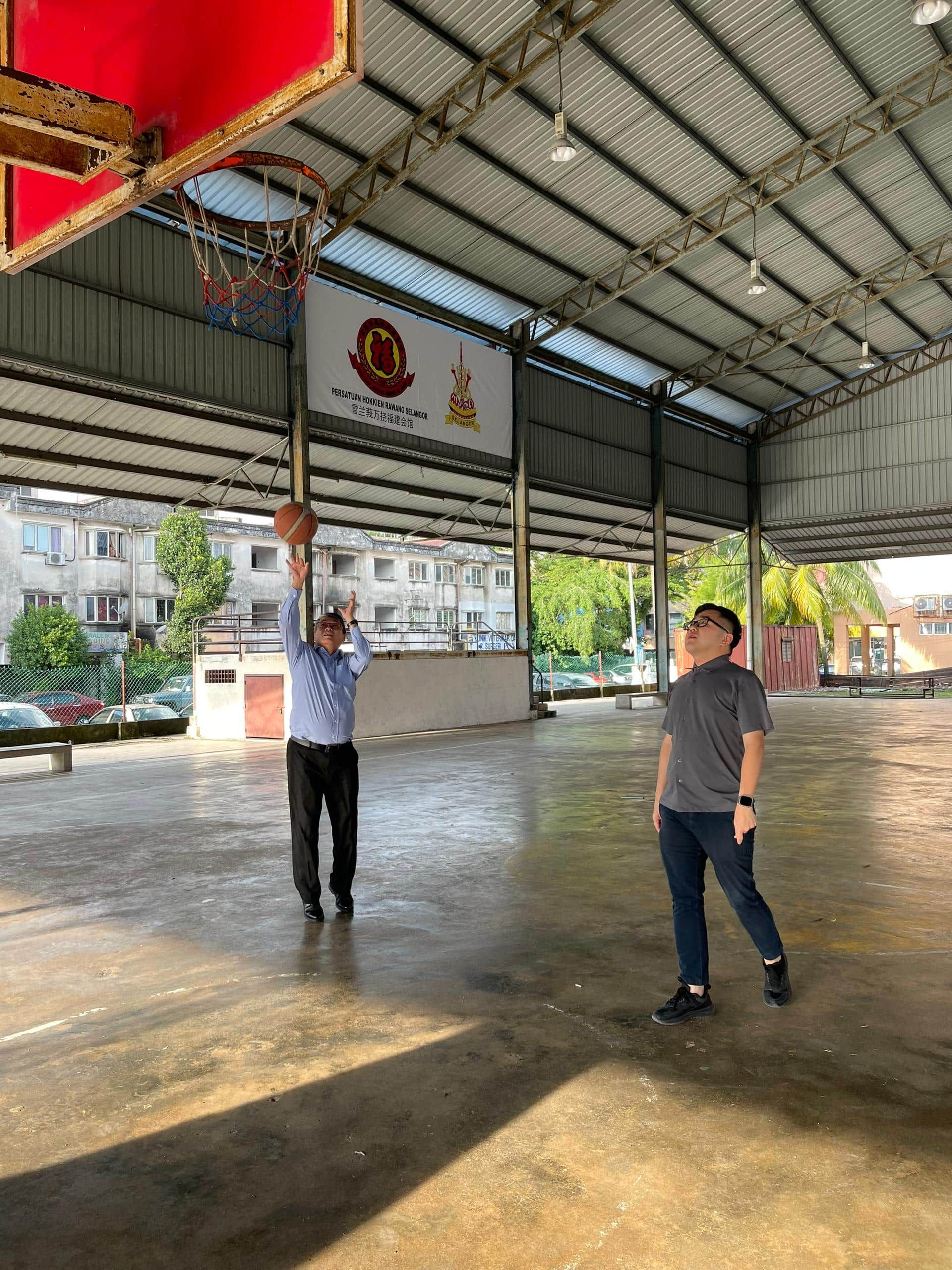 万挠翠岭园有盖篮球场  获国州议员拨款提升增设施