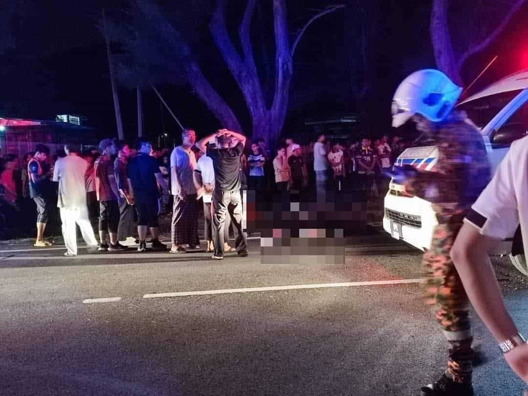 2摩托被追尾猛撞  大专生3死1重伤