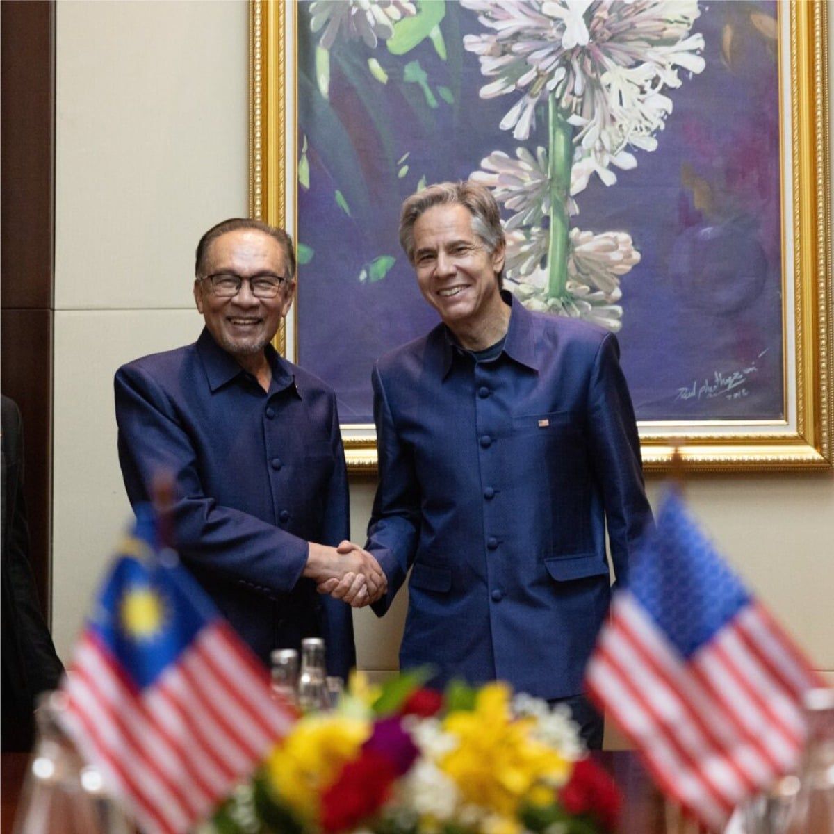 大马吁加强东盟美国合作  采取行动解加沙危机