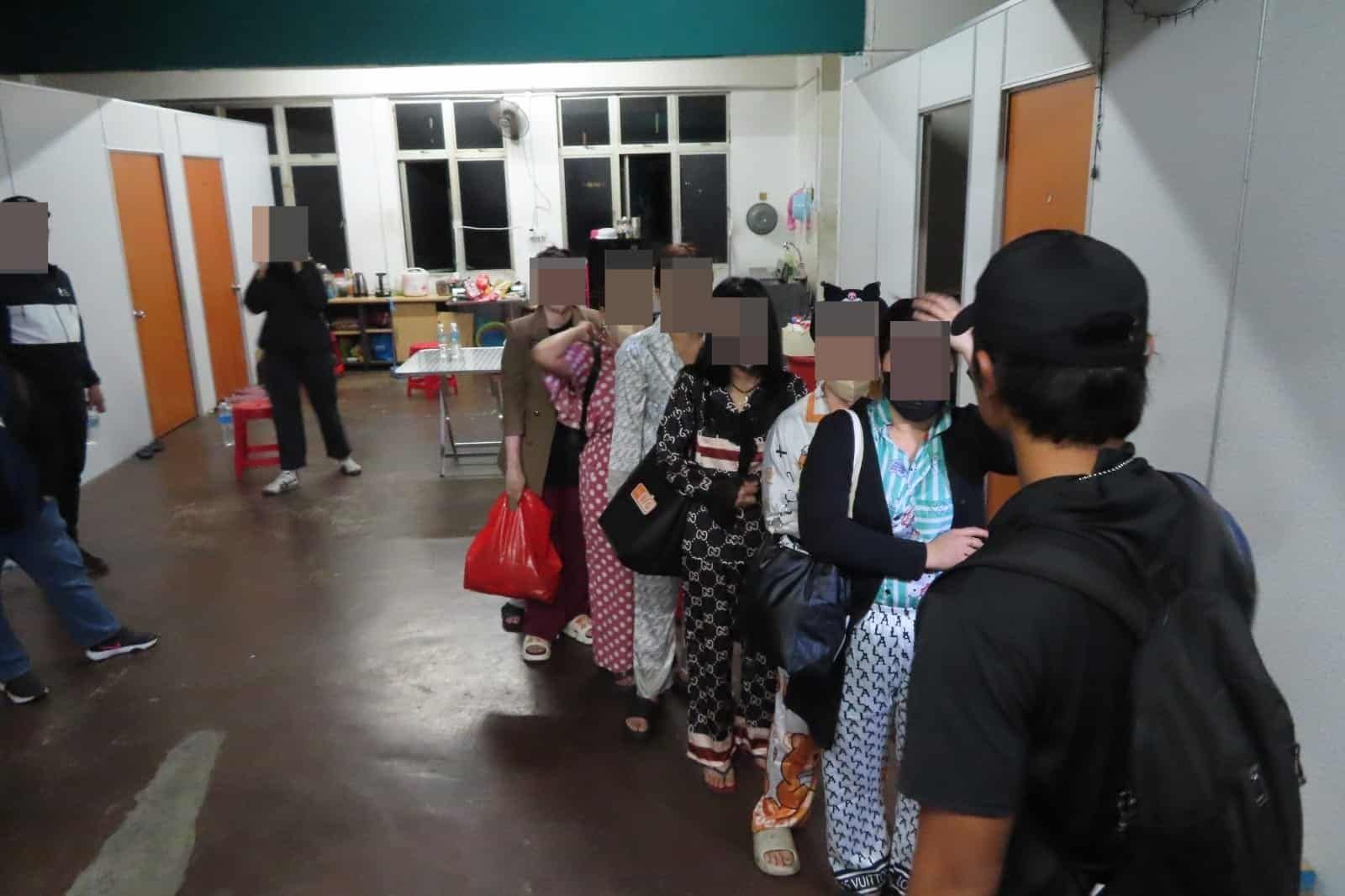 突击2层店屋孟籍蛇头跳窗逃走　7性剥削越南女子获救