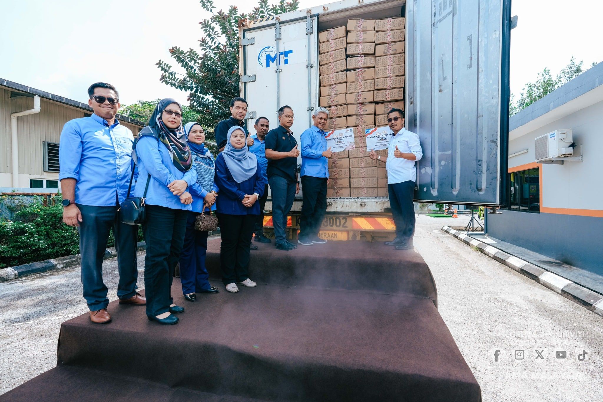 农业销售局应对东北季风   首阶段全国派发6万份食品