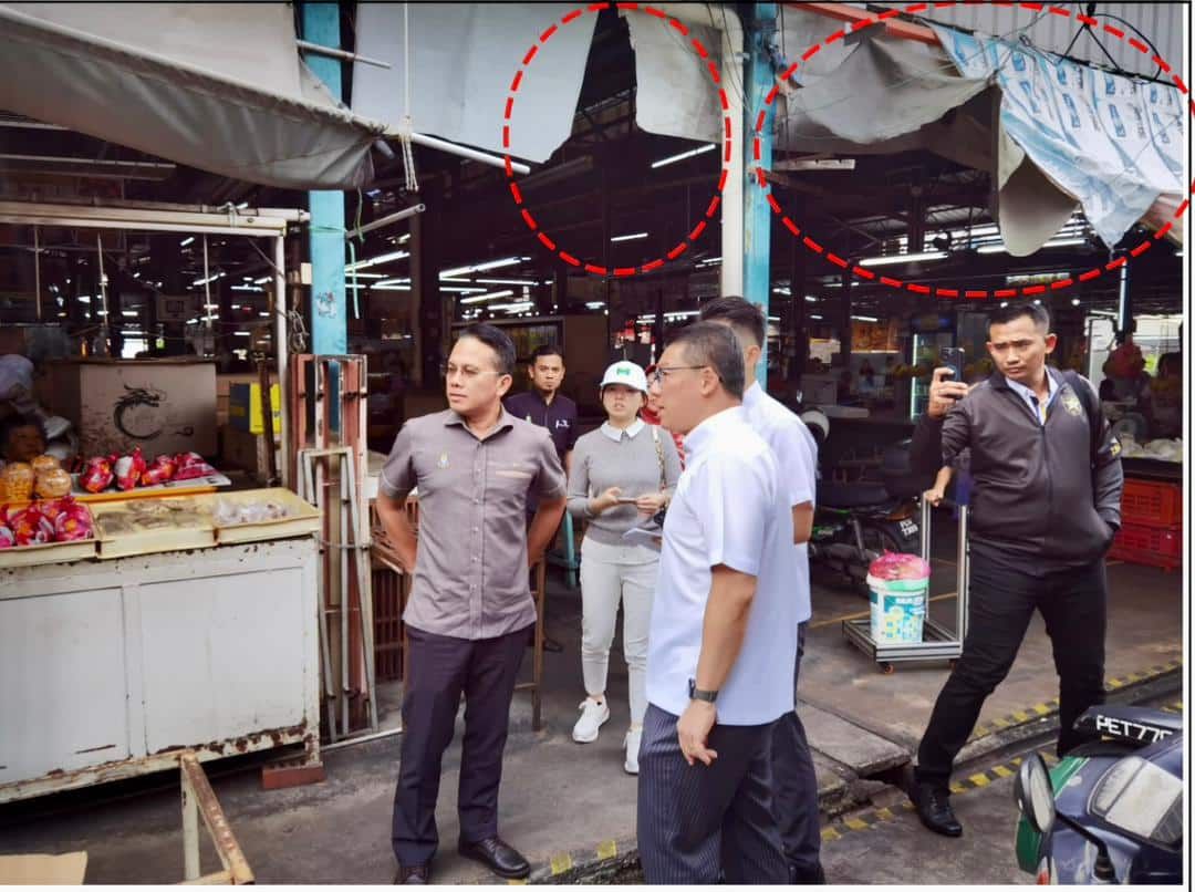 倪可敏： 拨款230万提升七条路巴刹小贩中心