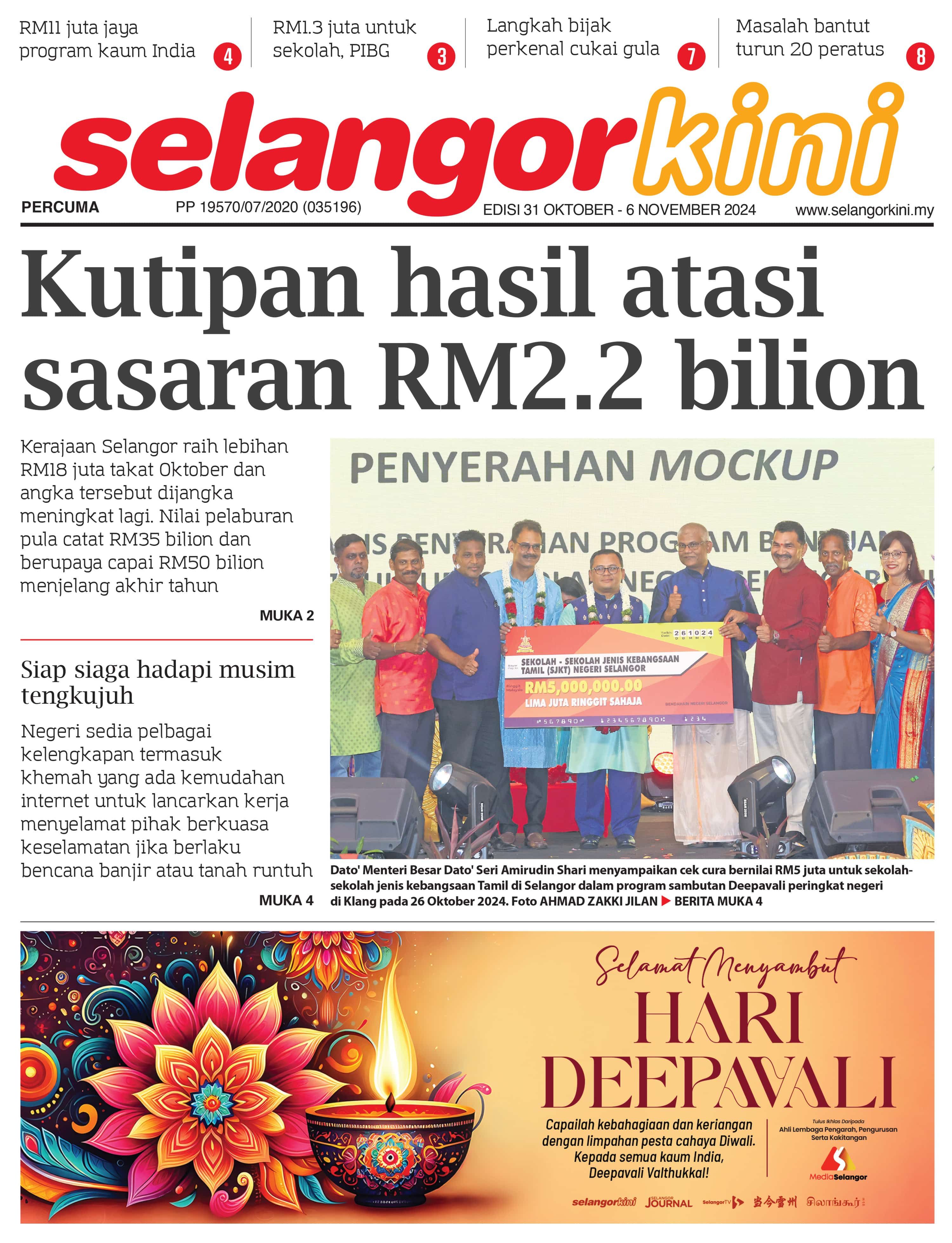 Selangorkini 31 Oktober - 6 November 2024