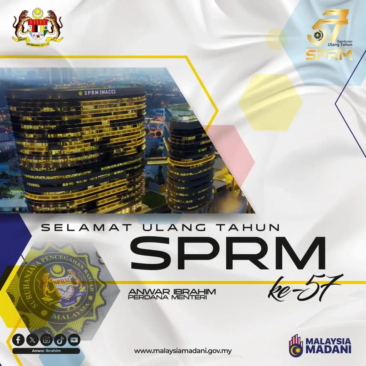 நாட்டை ஊழலில் இருந்து எம்ஏசிசி விடுவிக்கும் - பிரதமர் நம்பிக்கை 