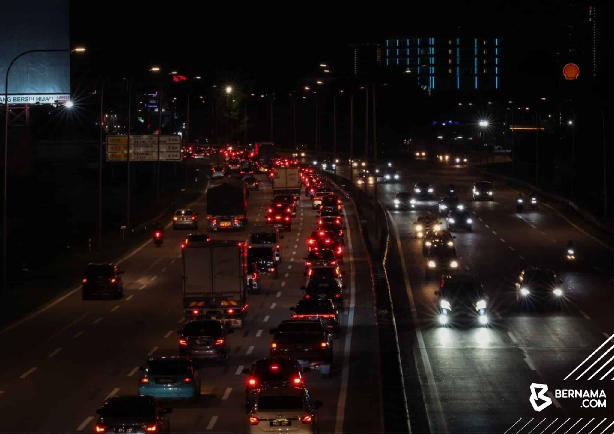 Deepavali: Aliran trafik beberapa lebuh raya utama meningkat malam ini