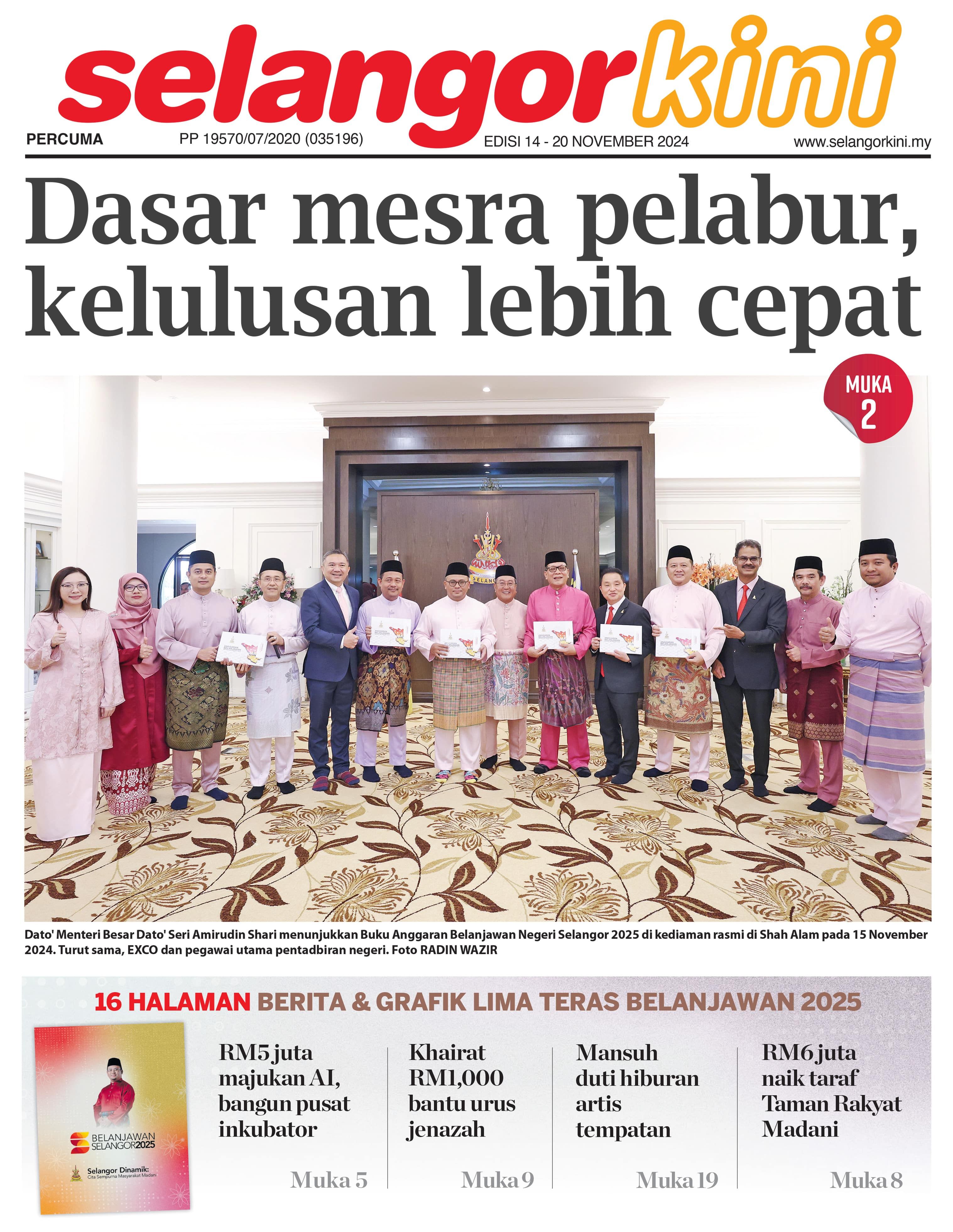 Selangorkini 14 - 20 November 2024