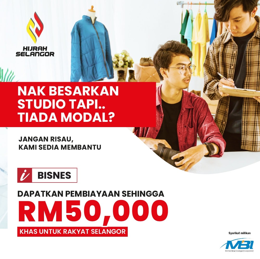 Hijrah Selangor tawar pembiayaan hingga RM50,000, bantu usahawan kembang niaga