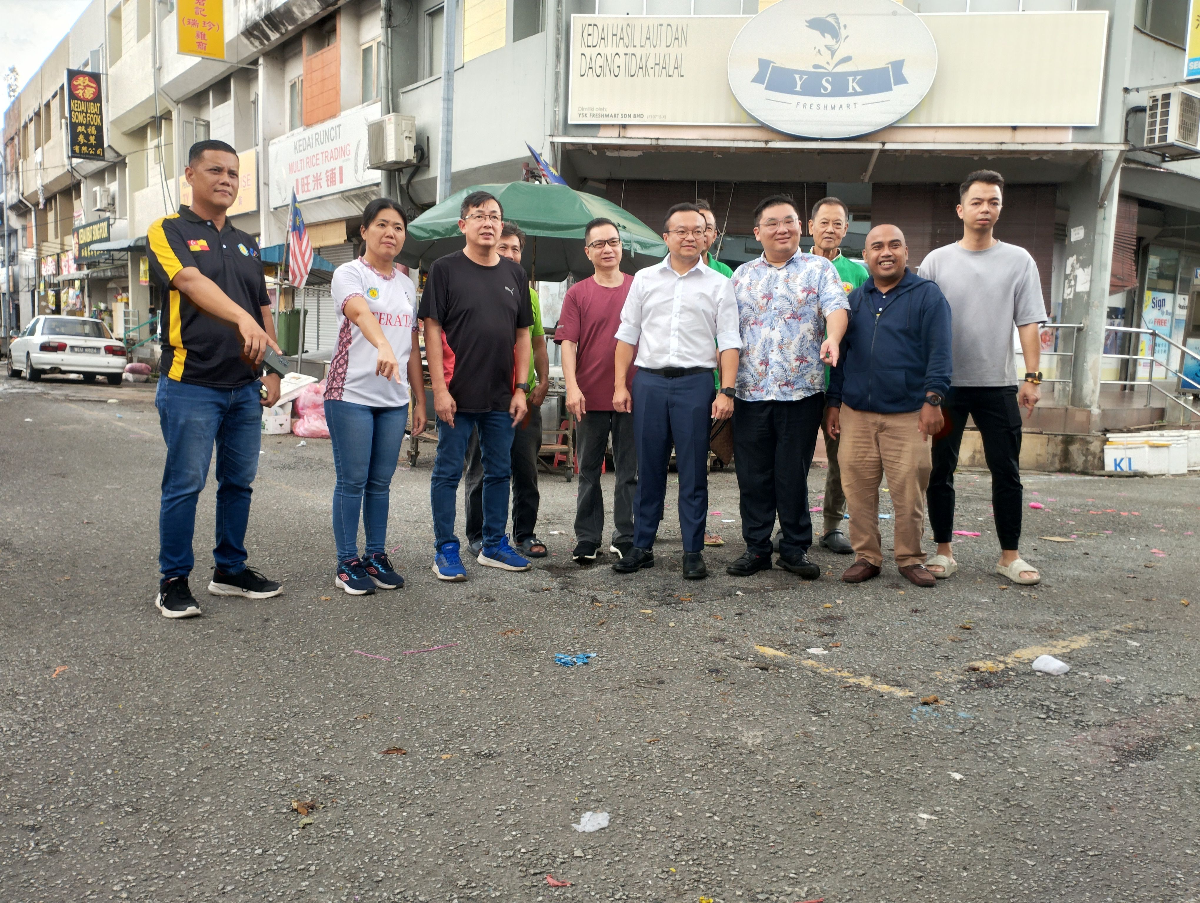 杜绝安邦太子园巴刹档口转租牟利问题 小贩更新执照需向公会.居民会核实身份