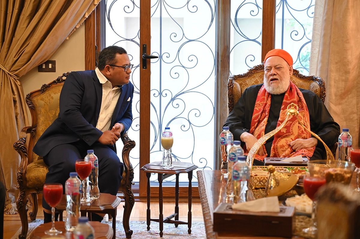 MB visits ex-grand mufti of Egypt, discusses Islam, theological schools