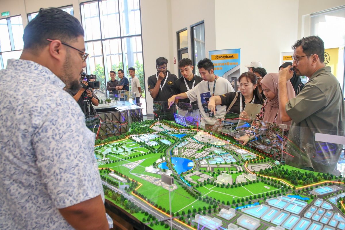 选择PKNS嘉年华吸引逾万人造访  推销各类房产与社区近距离接触