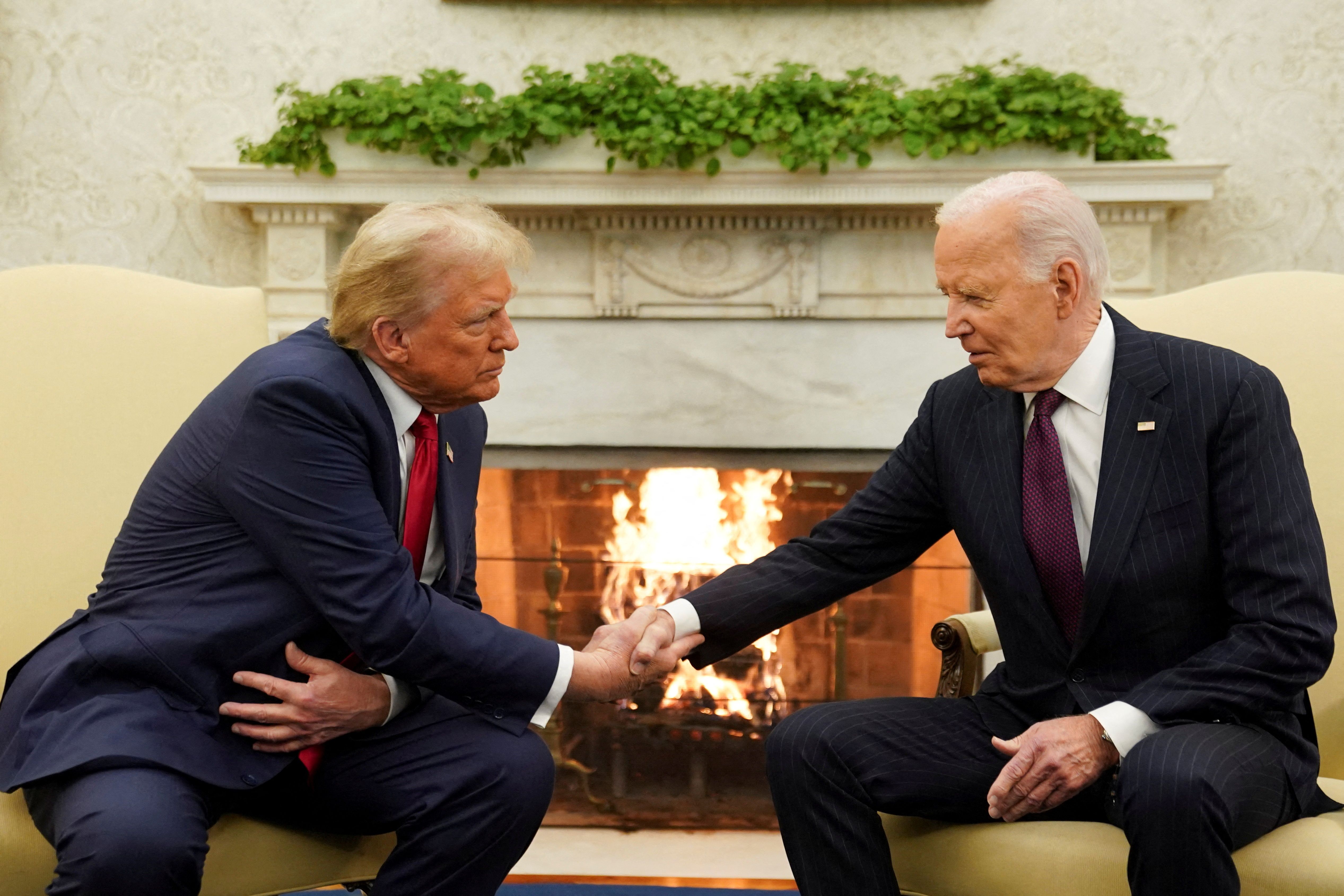 Biden, Trump agree to peaceful power transition