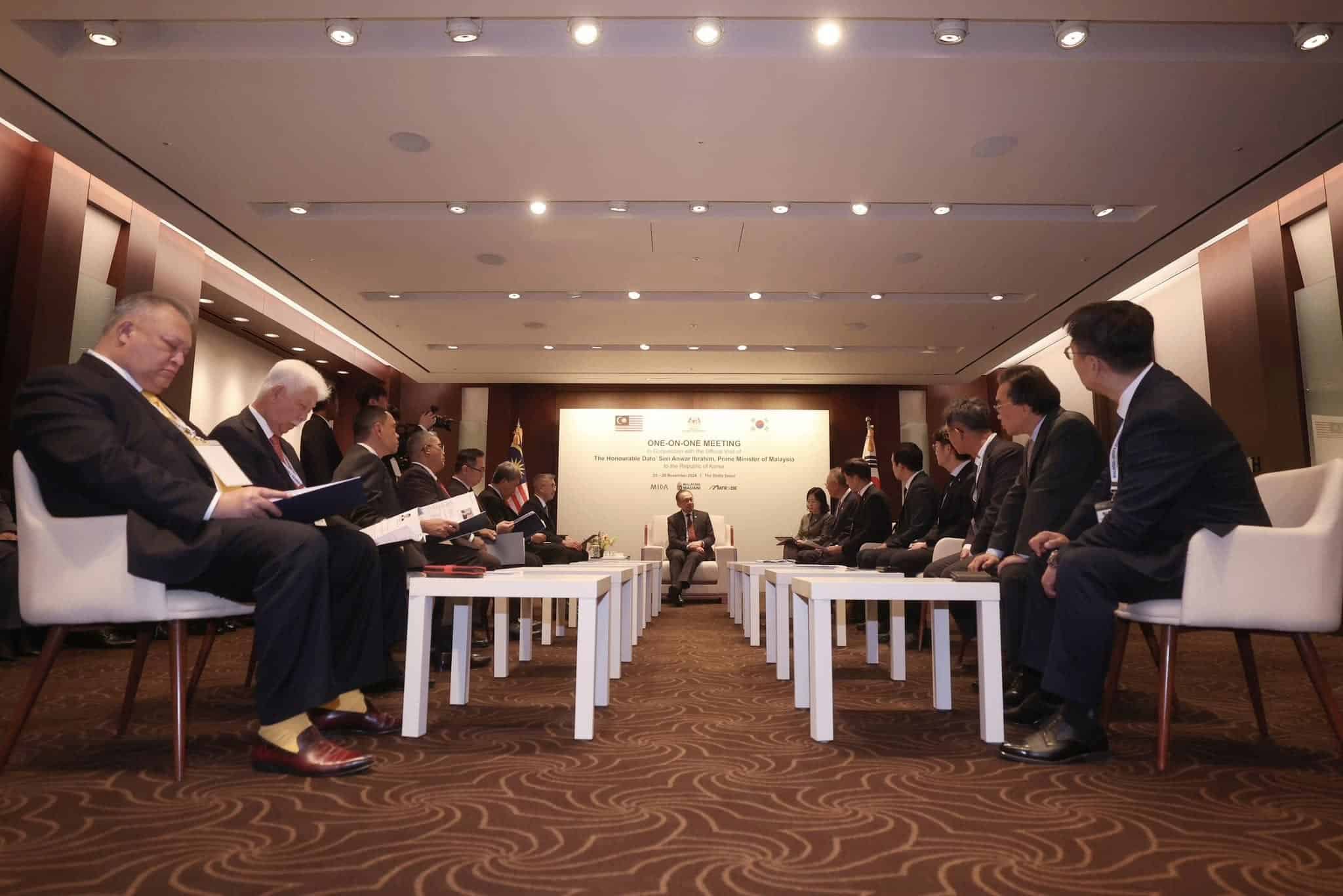 Potensi pelaburan lawatan PM ke Korea Selatan RM32.8 bilion