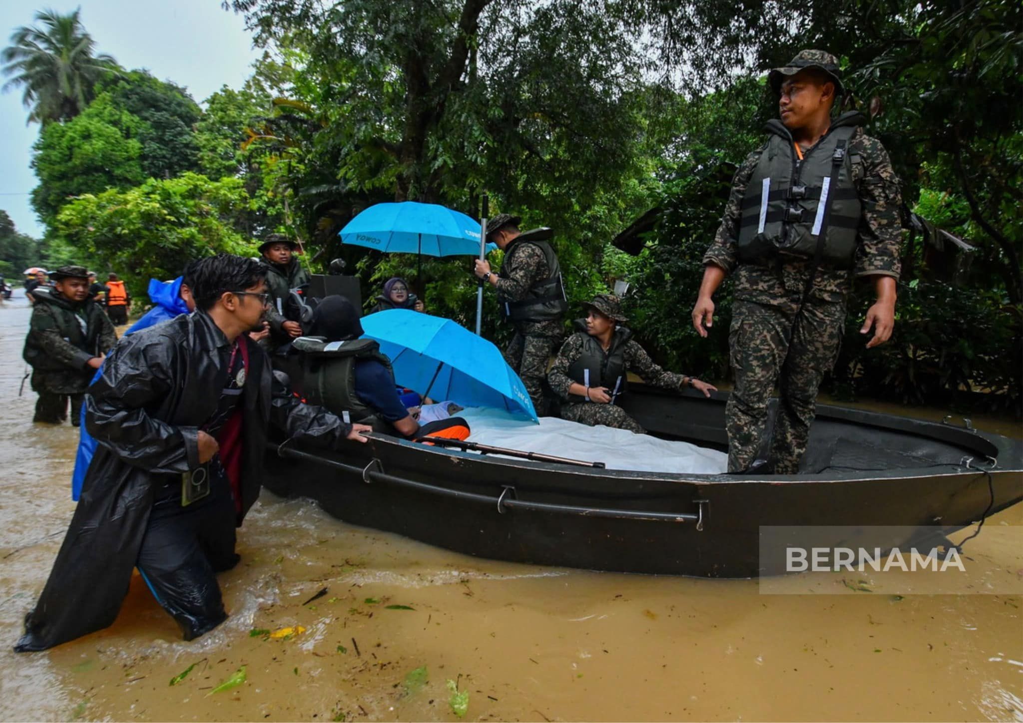 Polis: Bah bukan pesta, jangan bawa anak kecil pantau paras air sungai