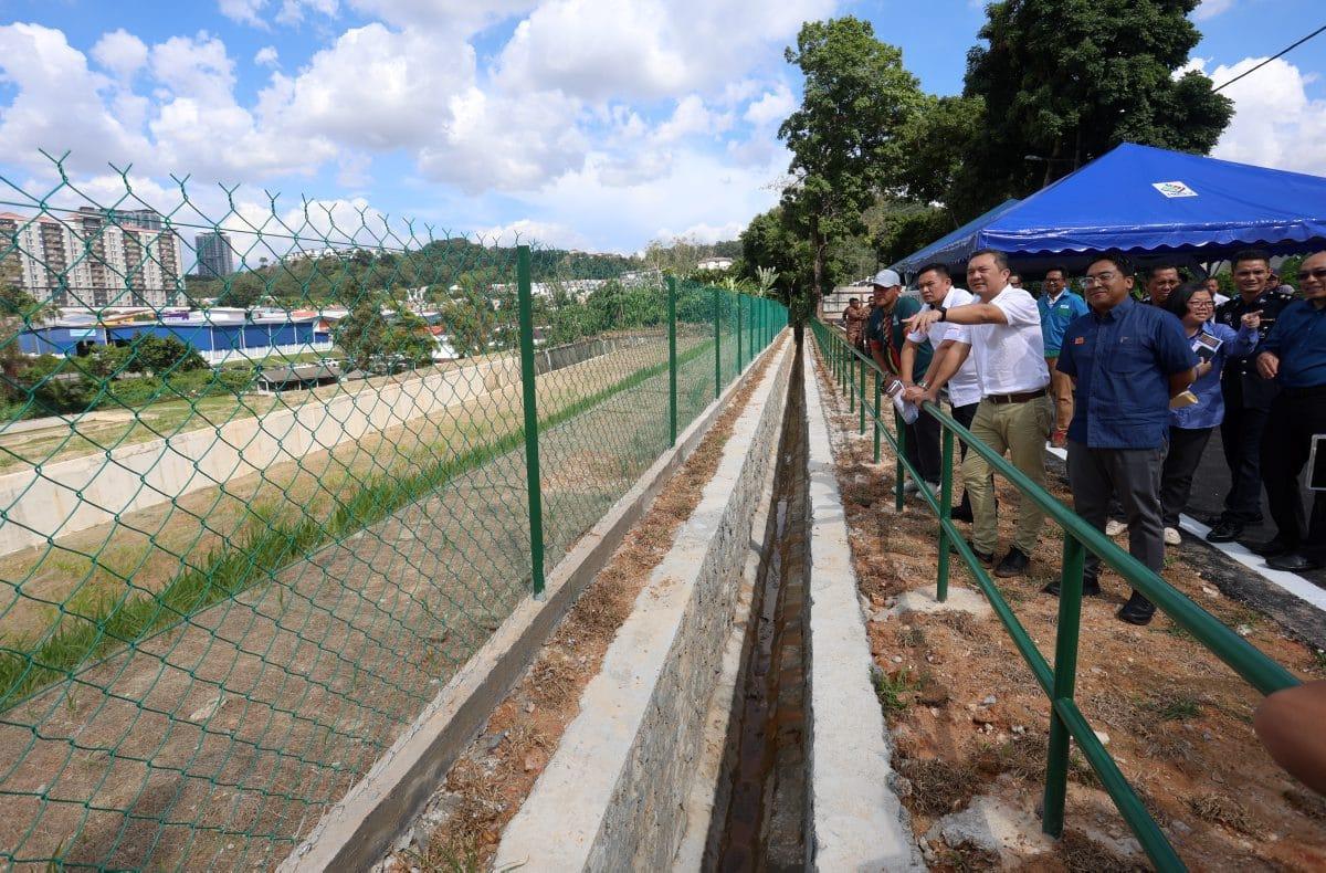 Kerja stabil tanah runtuh Taman Wawasan selesai, penduduk dibenar pulang