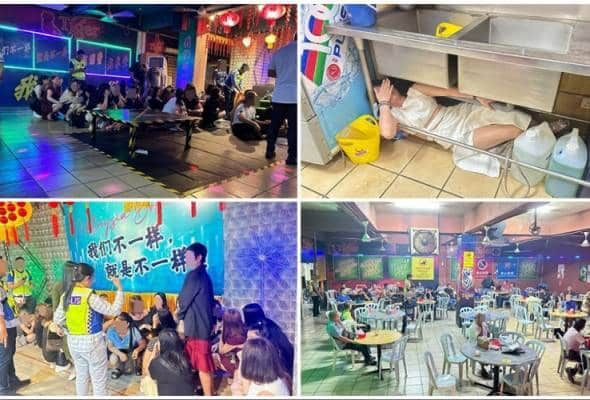 突击半山芭无牌娱乐中心 警方捕27中国越南女公关