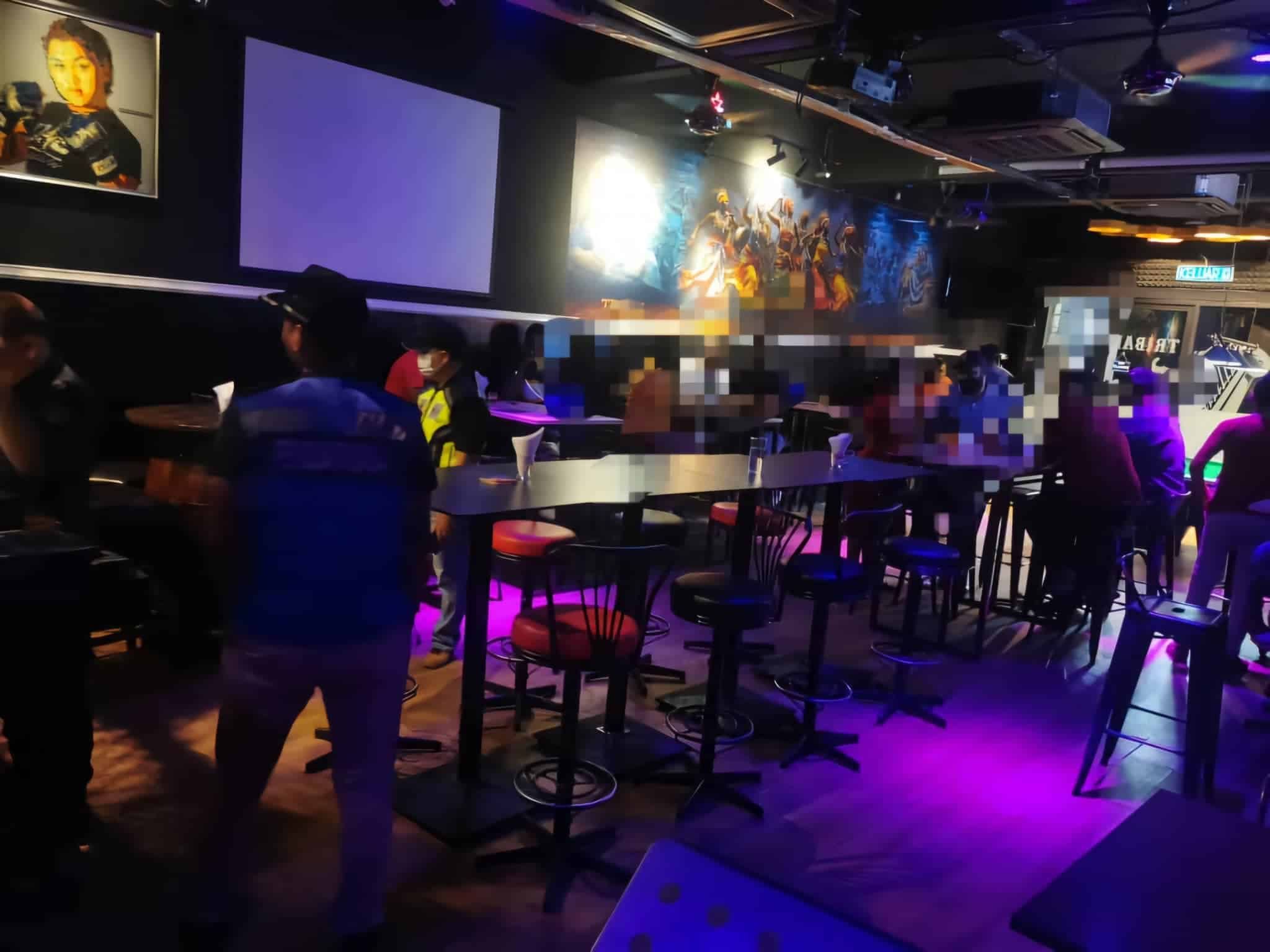 巴生市厅检举6娱乐场所  3间无牌营业被逮着！