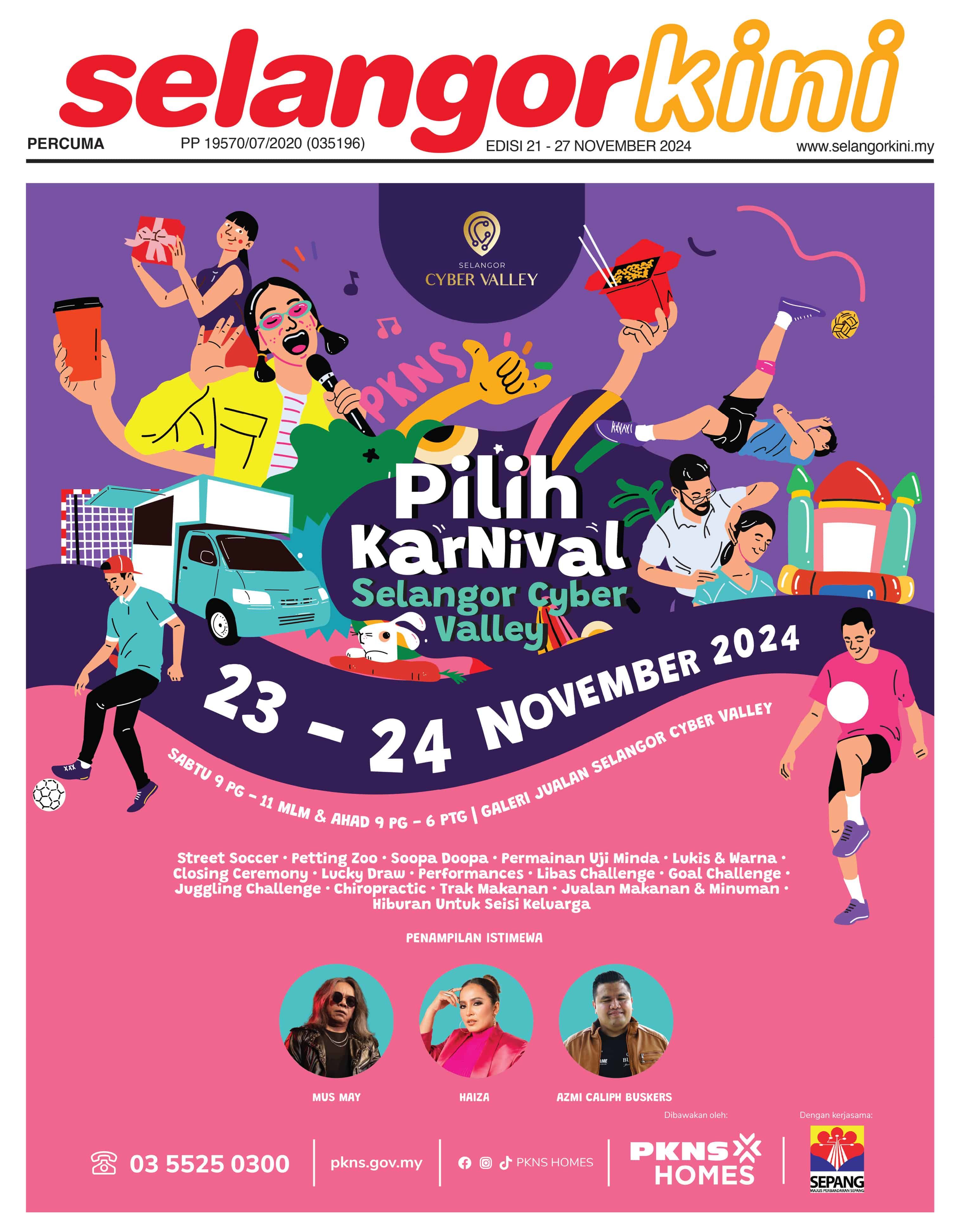 Selangorkini 21 - 27 November 2024