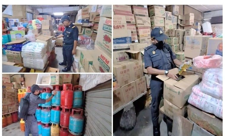 太平一场所非法囤积统制品 内贸部充公近11万令吉物品