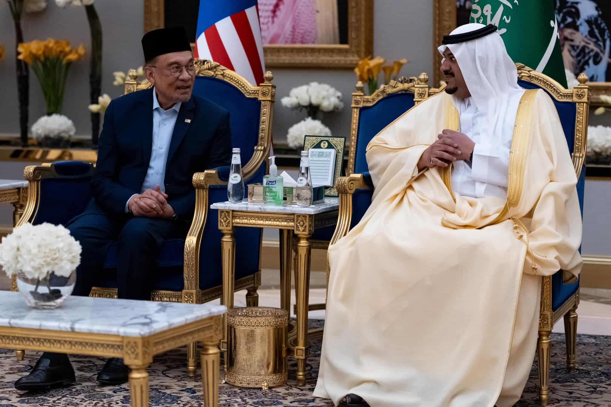 Anwar dijadual jumpa PM Lubnan, Putera Mahkota Kuwait bincang kekejaman Israel