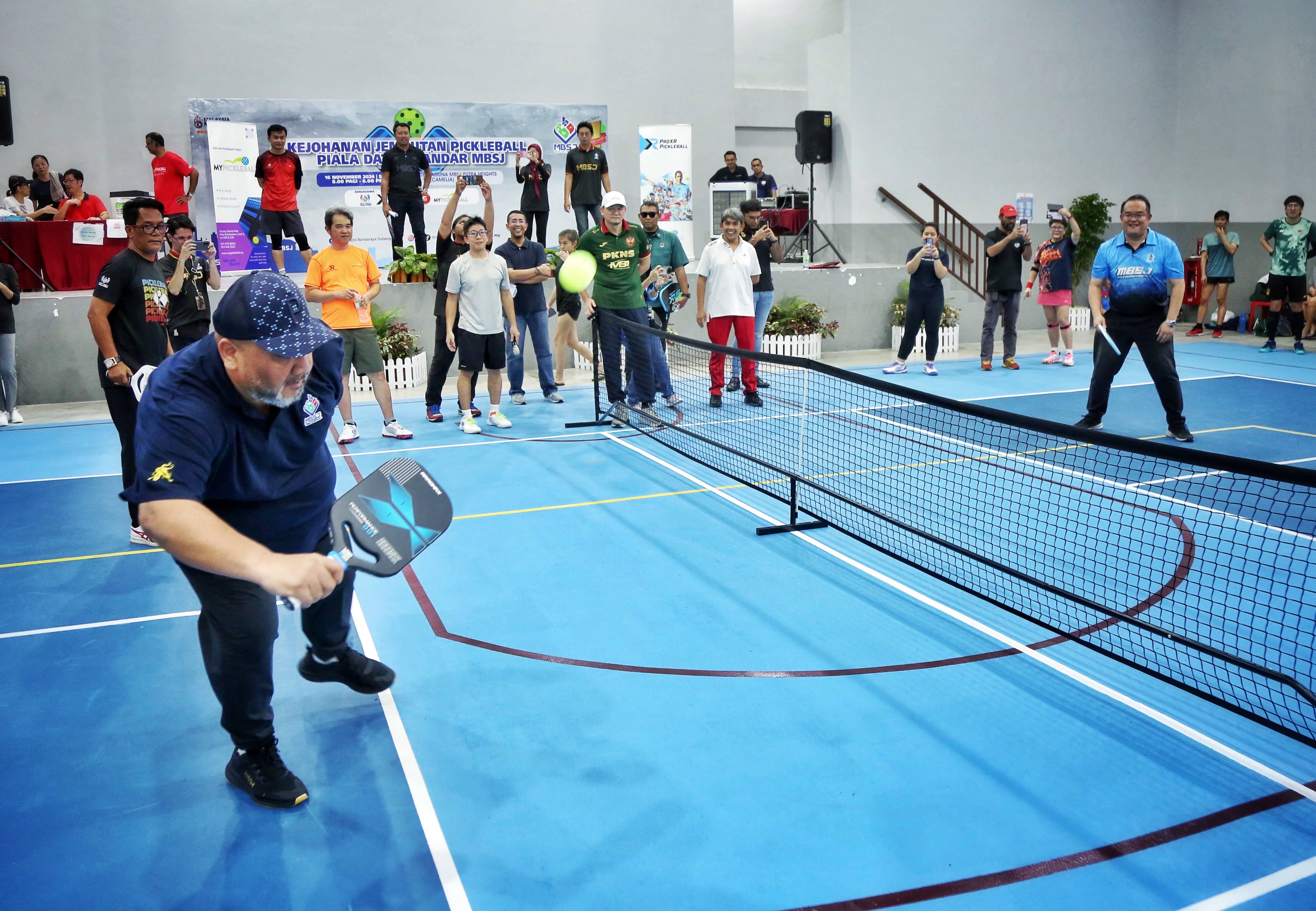 206 peserta berentap Kejohanan Pickleball Piala Datuk Bandar MBSJ
