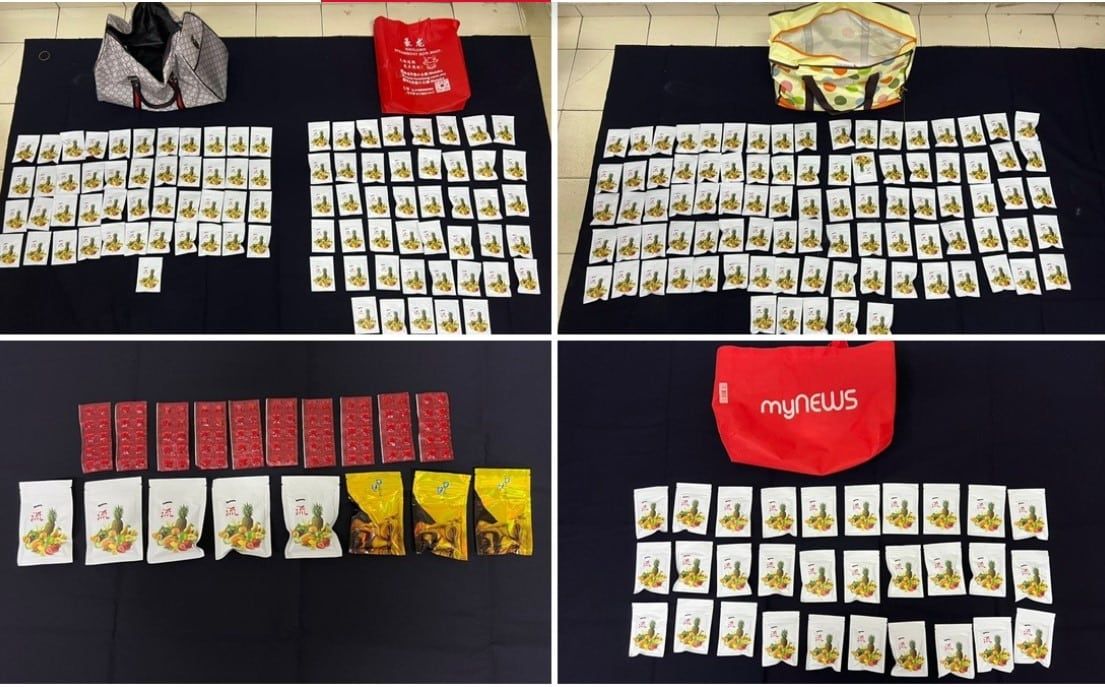 警捣破贩毒集团捕5男女   起获总值230万各类毒品