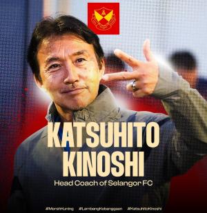 Kinoshi takes over as Selangor FC coach