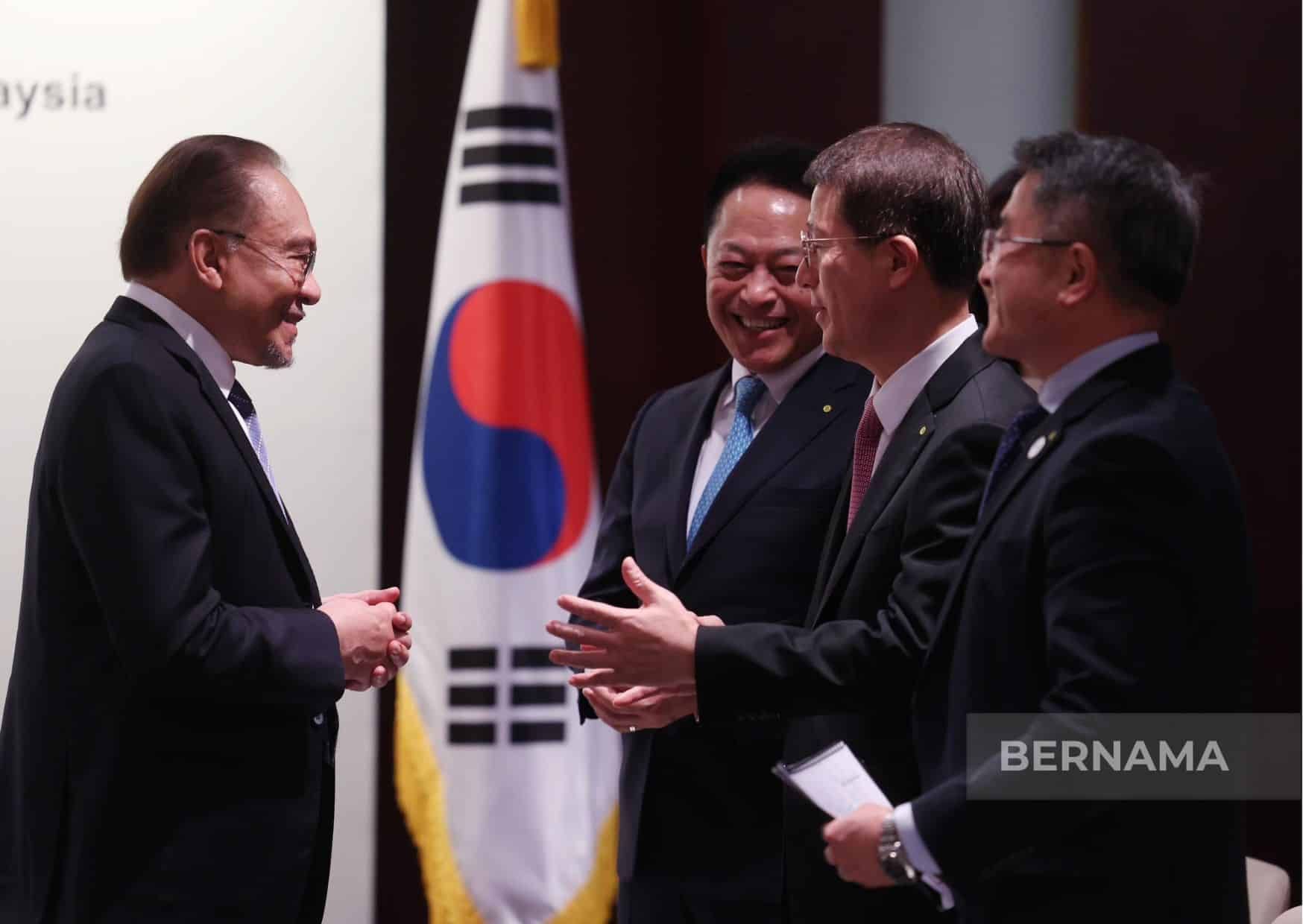 安华今会晤韩国财阀代表 吸引更多外来直接投资