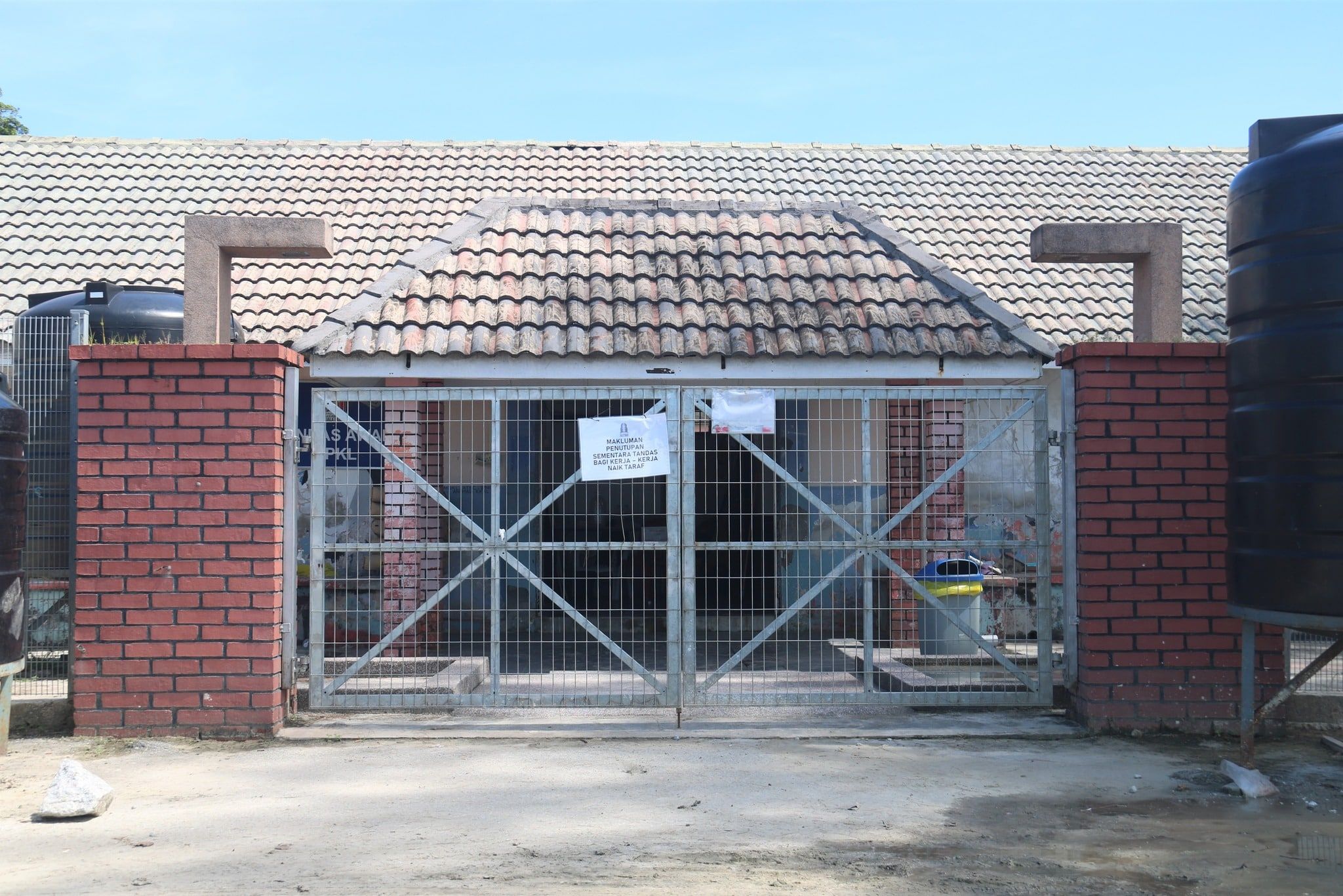 摩立黄金海滩公厕提升  瓜拉市会：关闭至工程完工